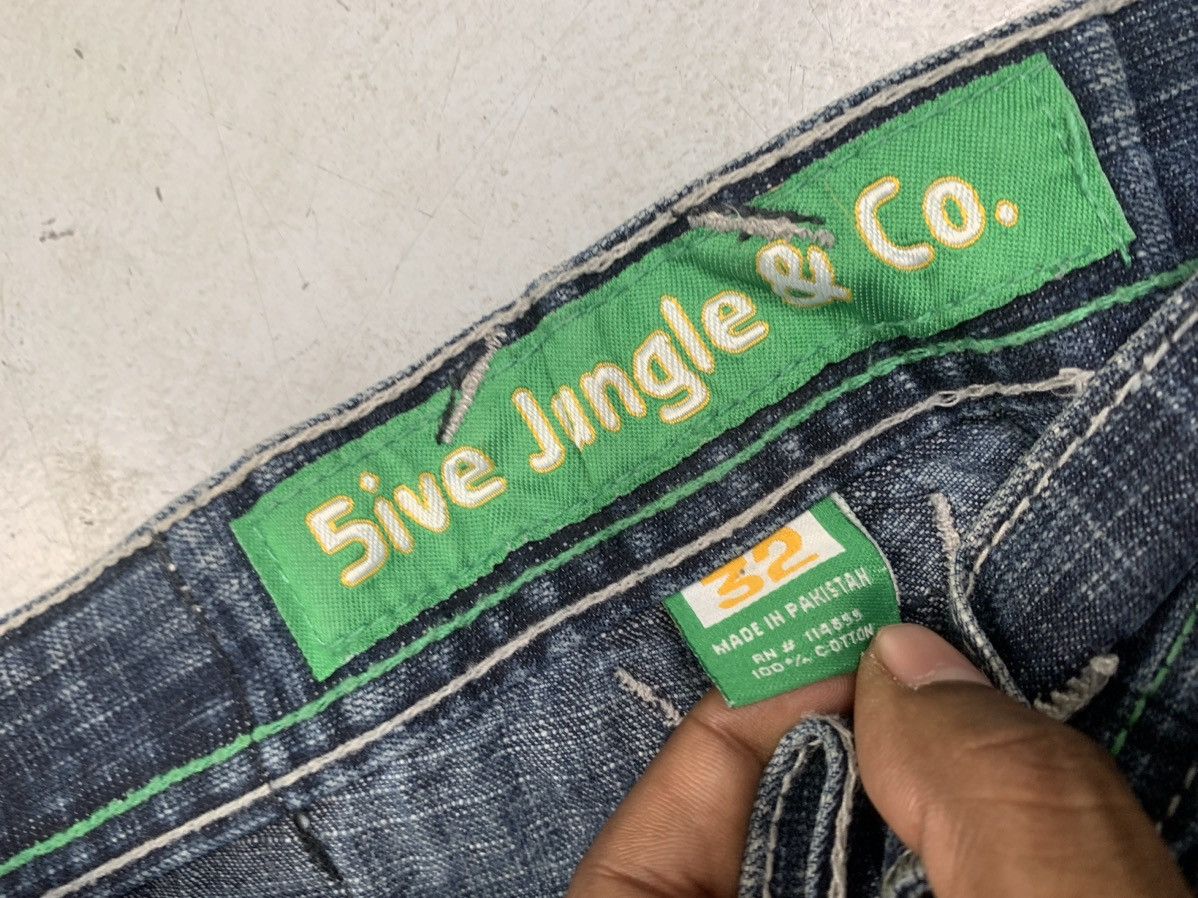 Southpole Vintage 5ive jungle & co. Y2K baggy fit denim Size US 34 / EU 50 - 7 Thumbnail