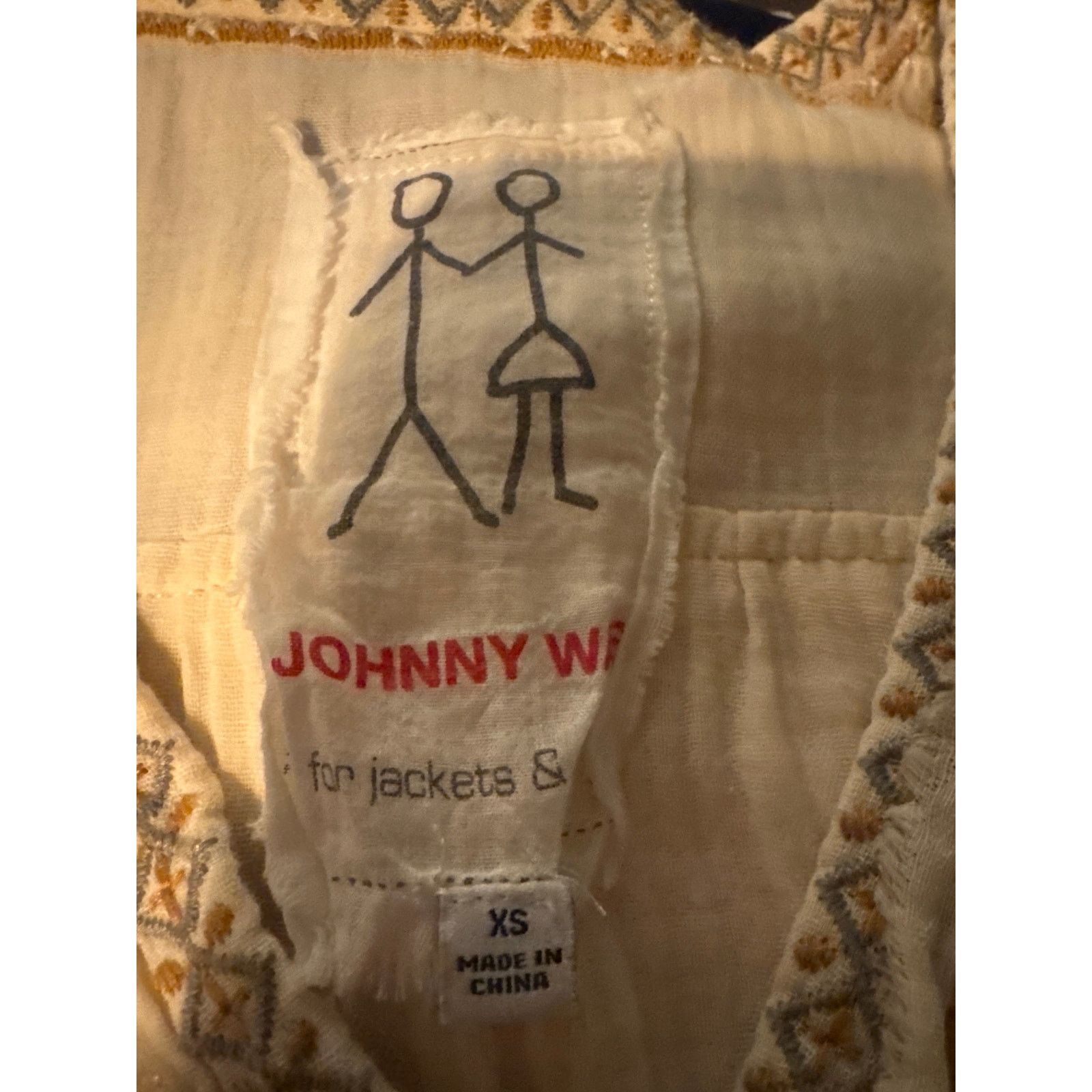 Johnny Was JOHNNY WAS Mars Cotton Gauze Embroidered and Beaded Blouse Size XS / US 0-2 / IT 36-38 - 7 Thumbnail