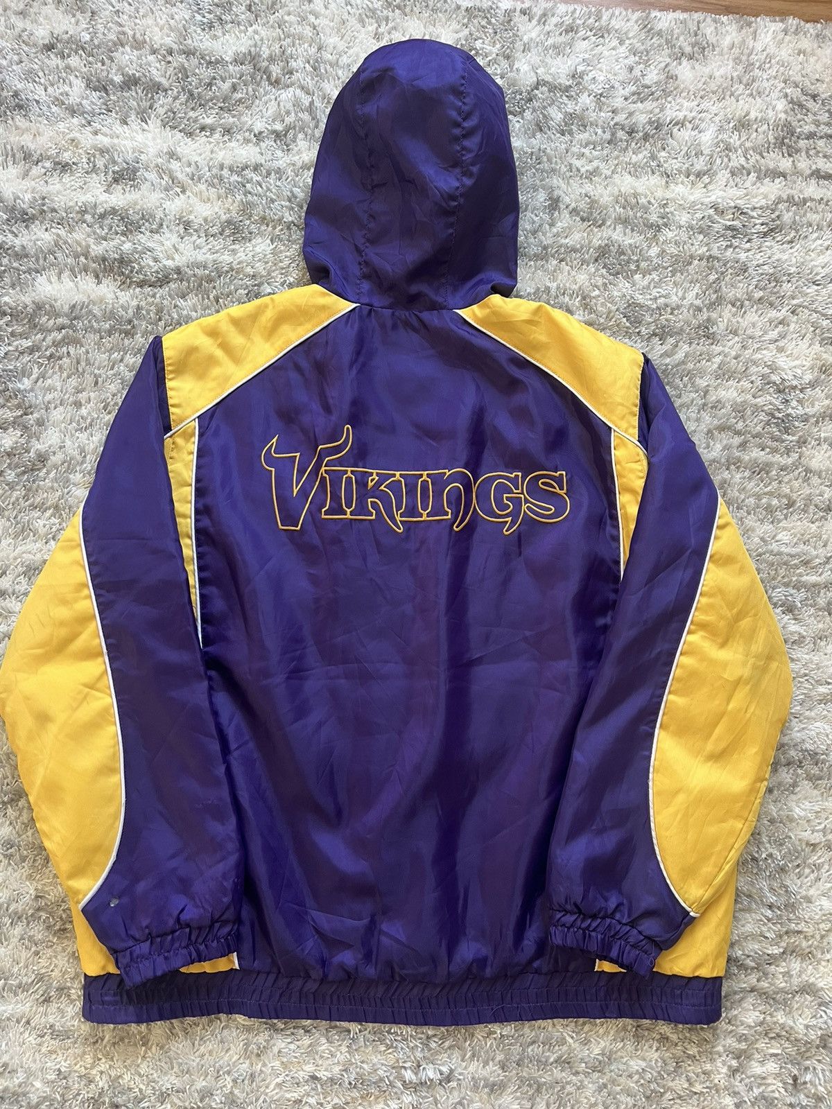 NFL × Sports Specialties NFL Minnesota Vikings Zip Up Jacket Size US XL / EU 56 / 4 - 3 Thumbnail