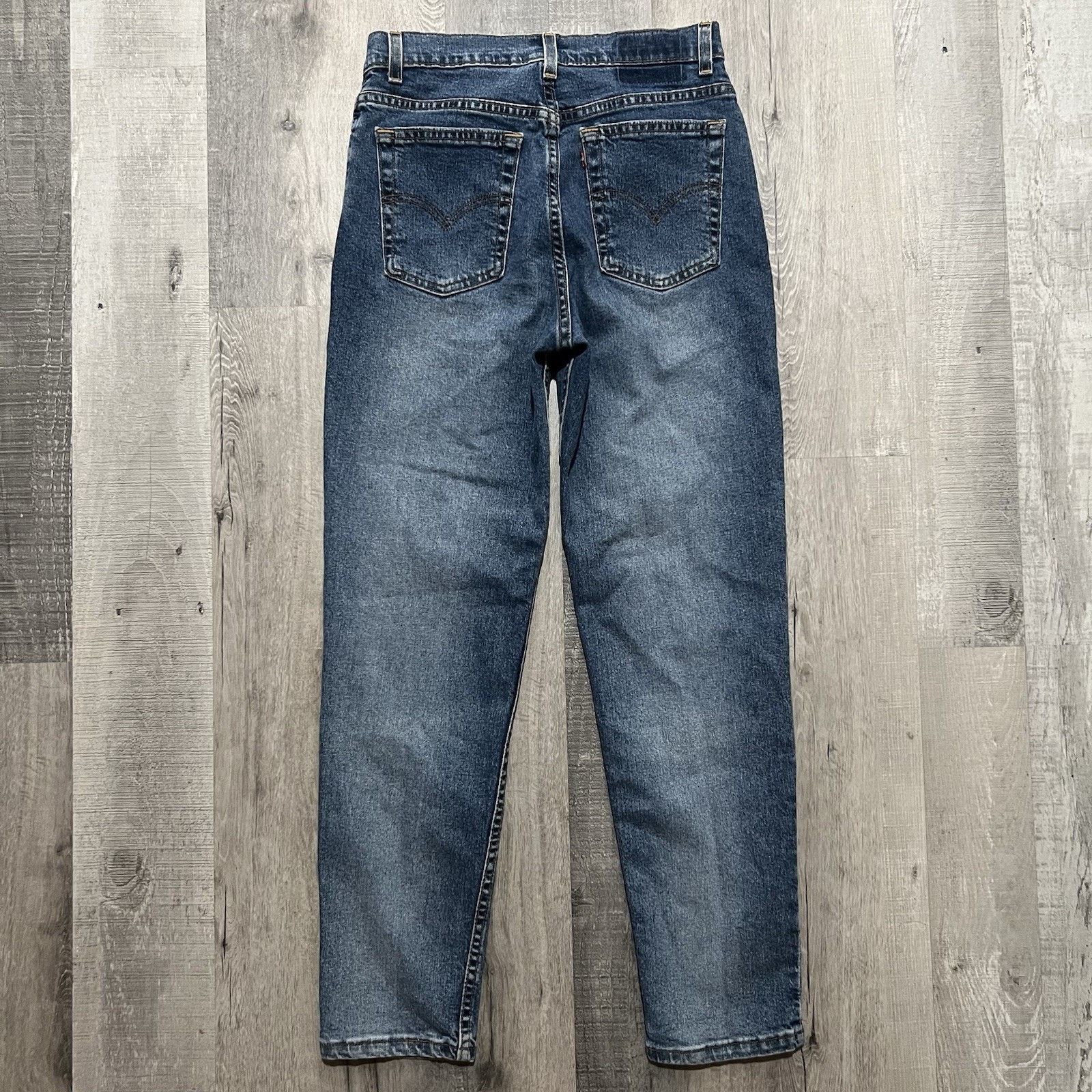 Levi's VTG Levi's 512 Women's Jeans Slim Fit Tapered Leg Y2K 2000 Size 32" / US 10 / IT 46 - 2 Thumbnail
