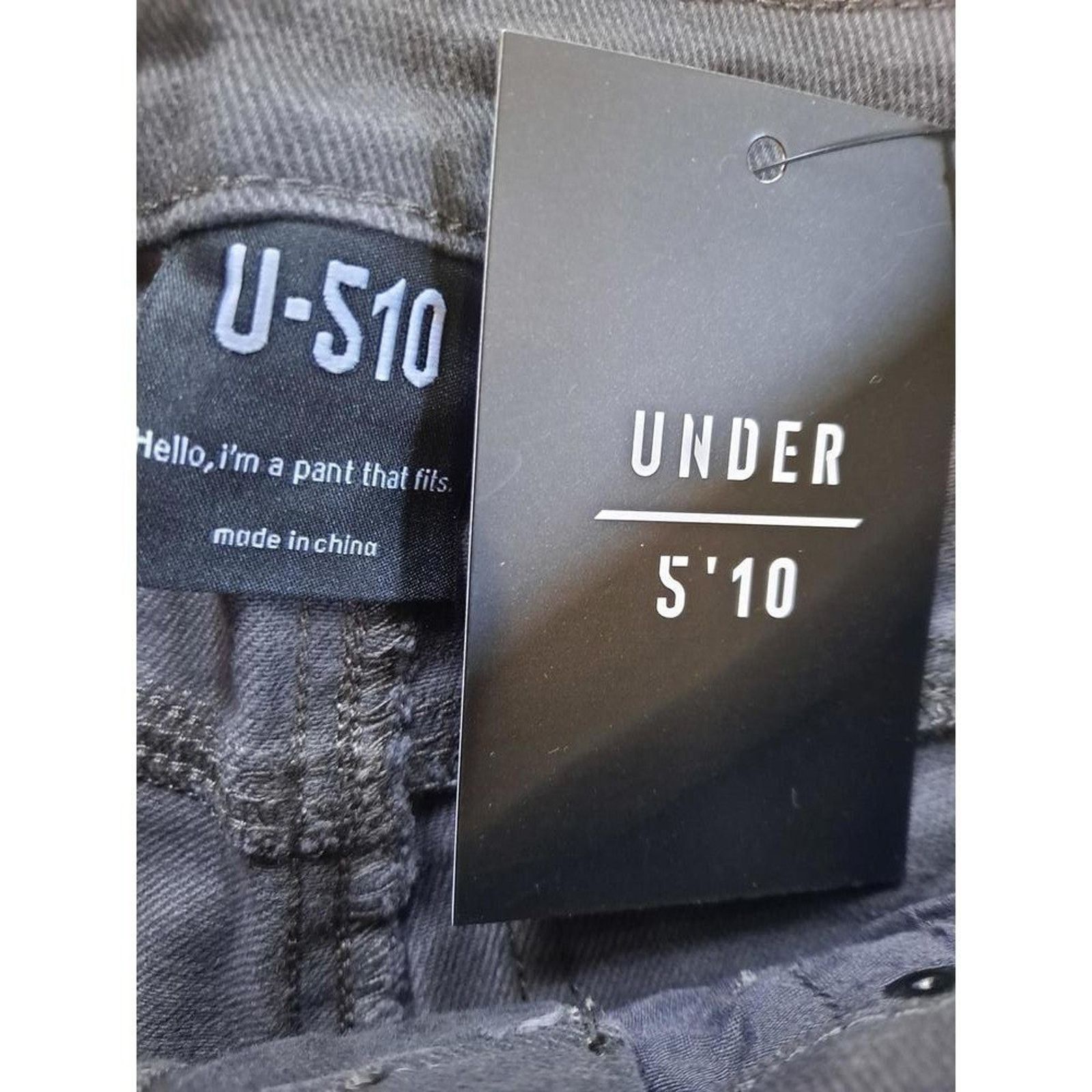 Other Under 5'10" U-510 Charcoal Twill Driver Pants Size 28x25 Size US 28 / EU 44 - 3 Thumbnail