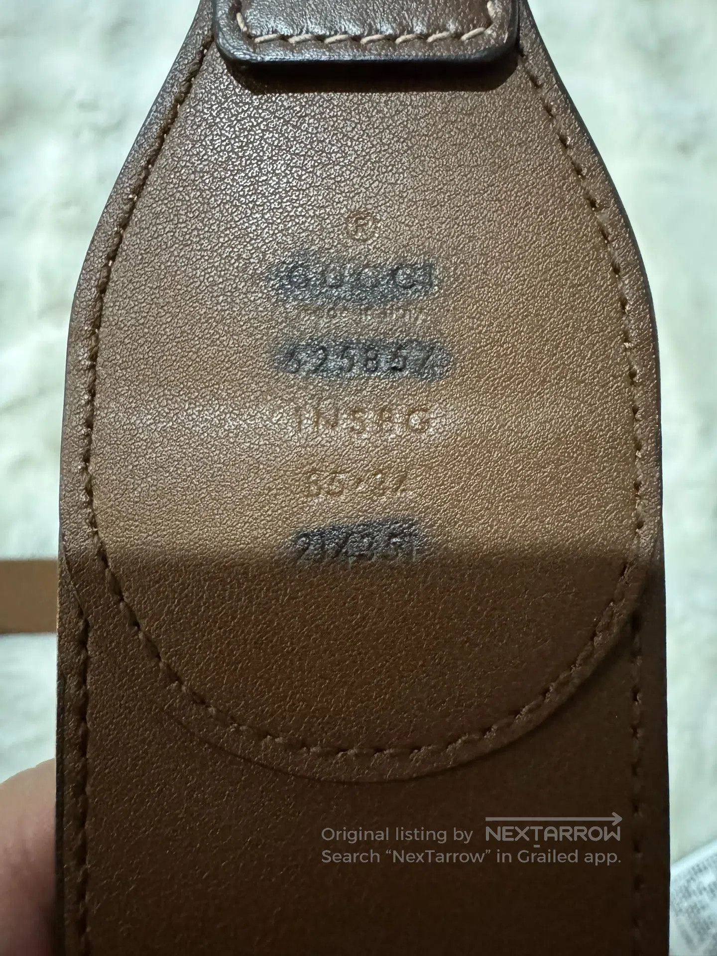 Gucci Guicci size 85 Fully Printed Monogram Belt| Size ONE SIZE - 4 Thumbnail