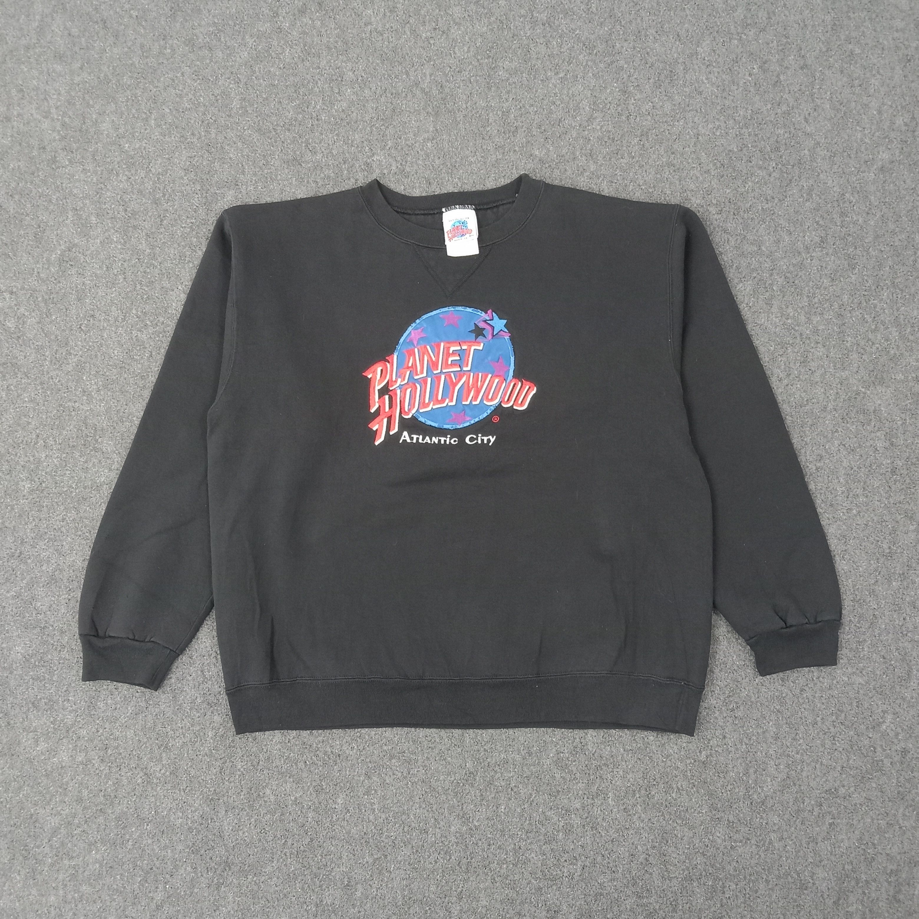 Planet Hollywood Planet Hollywood Atlantic City Movie Sweatshirt C260N7 Size US L / EU 52-54 / 3 - 1 Thumbnail