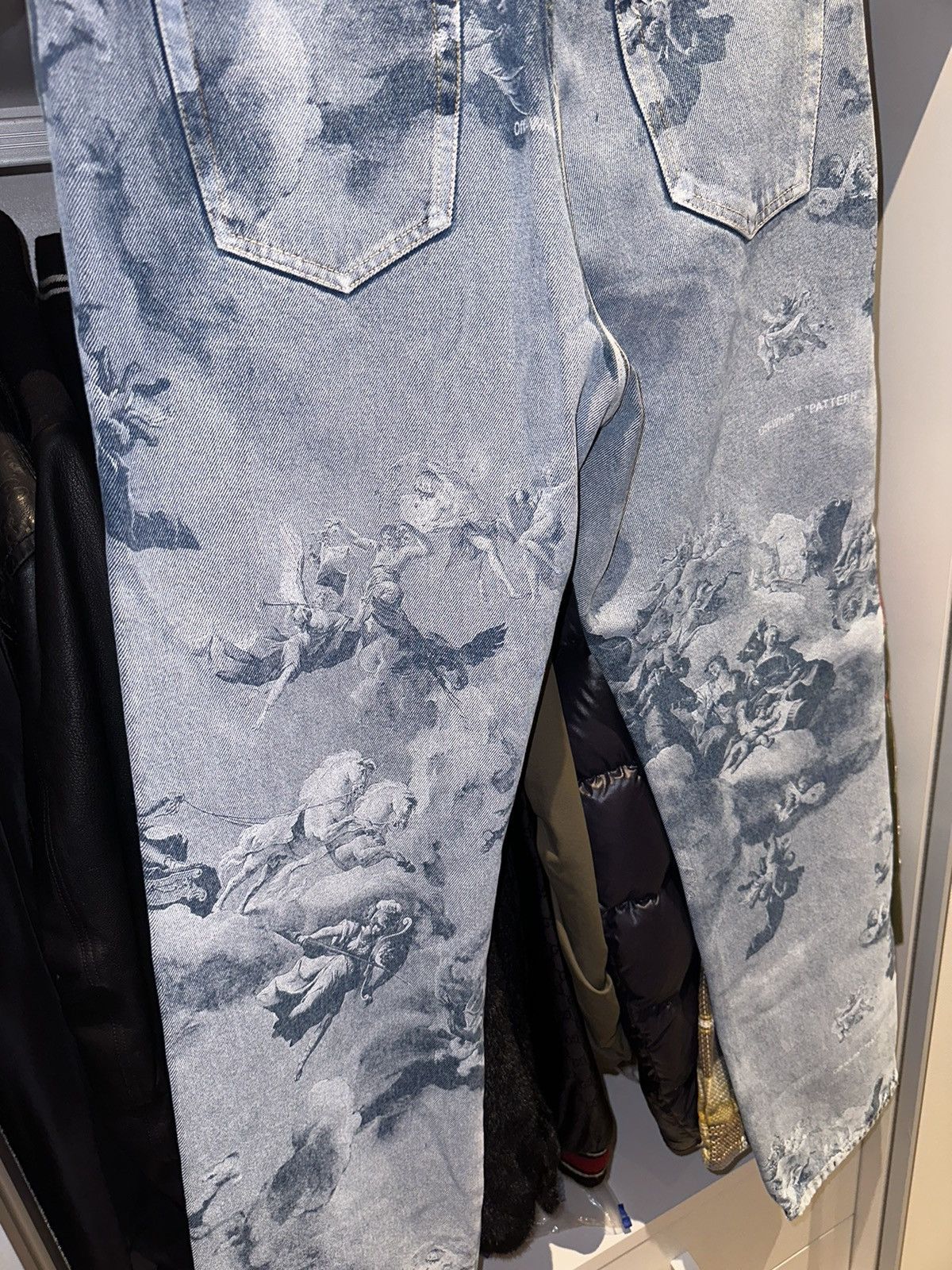 Off-White Off-White Angels Skate Denim Jeans Size US 33 - 13 Thumbnail