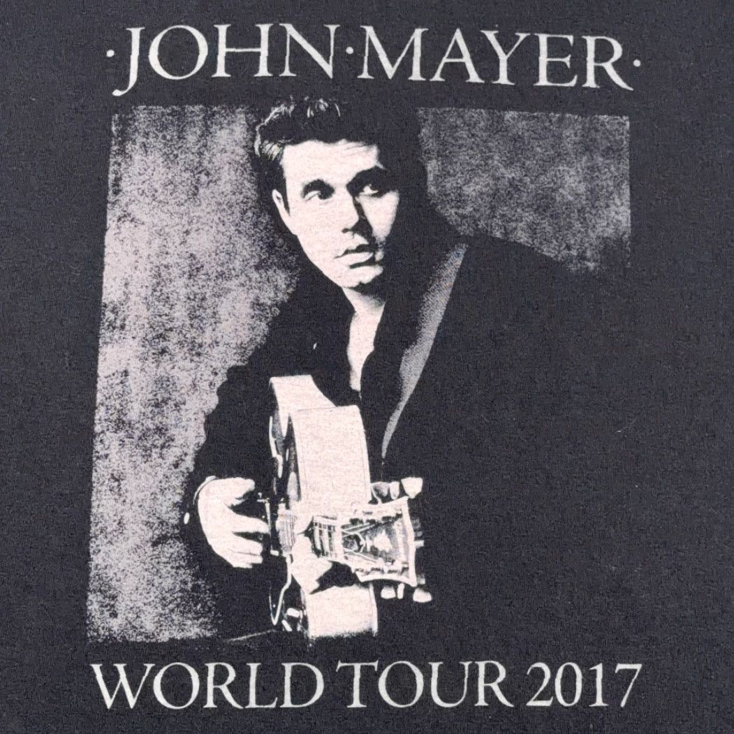 AAA John Mayer Shirt Adult SMALL Black Search For Everything Tour Band Music Rock Shirt Size US S / EU 44-46 / 1 - 2 Thumbnail