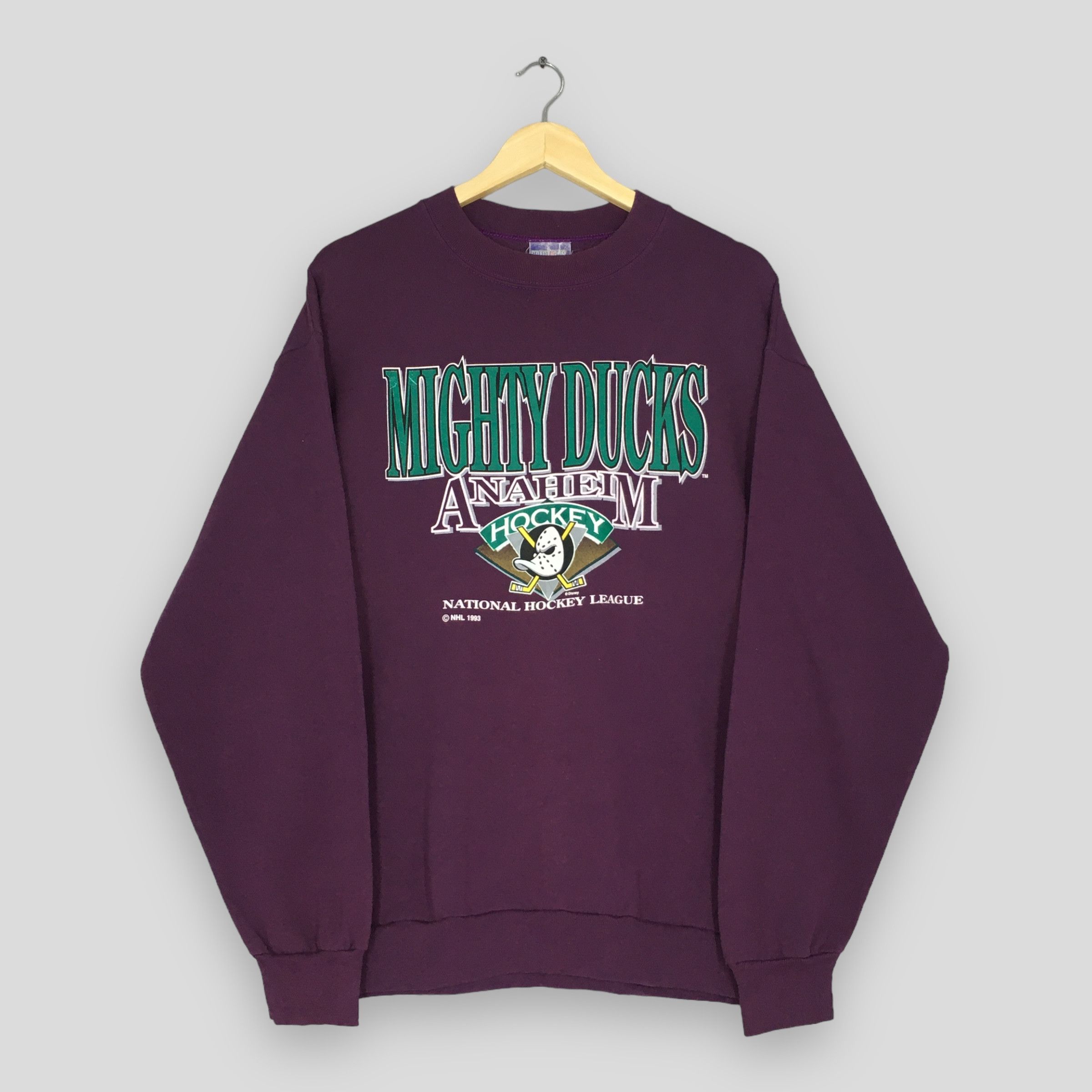 Vintage 90s Anaheim Mighty Ducks NHL Sweatshirt Large