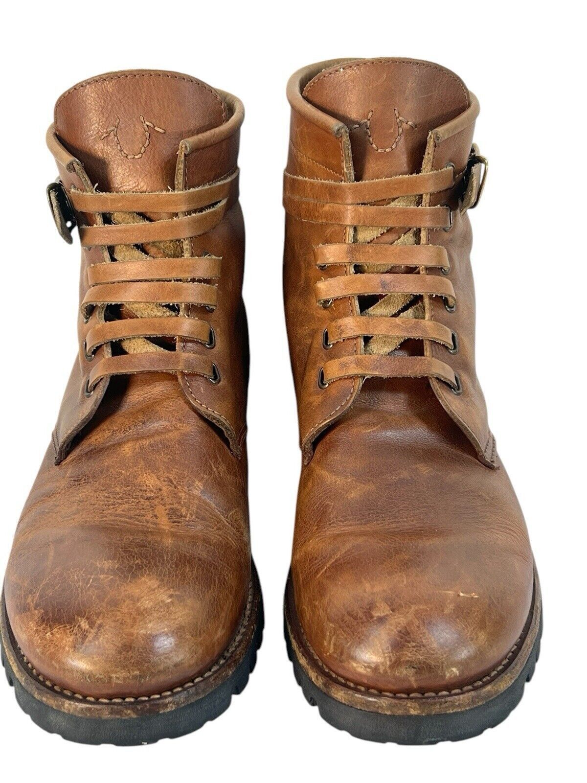 True Religion TRUE RELIGIOn hand made wooden heels ankle boots 11 Size US 11 / EU 44 - 2 Thumbnail