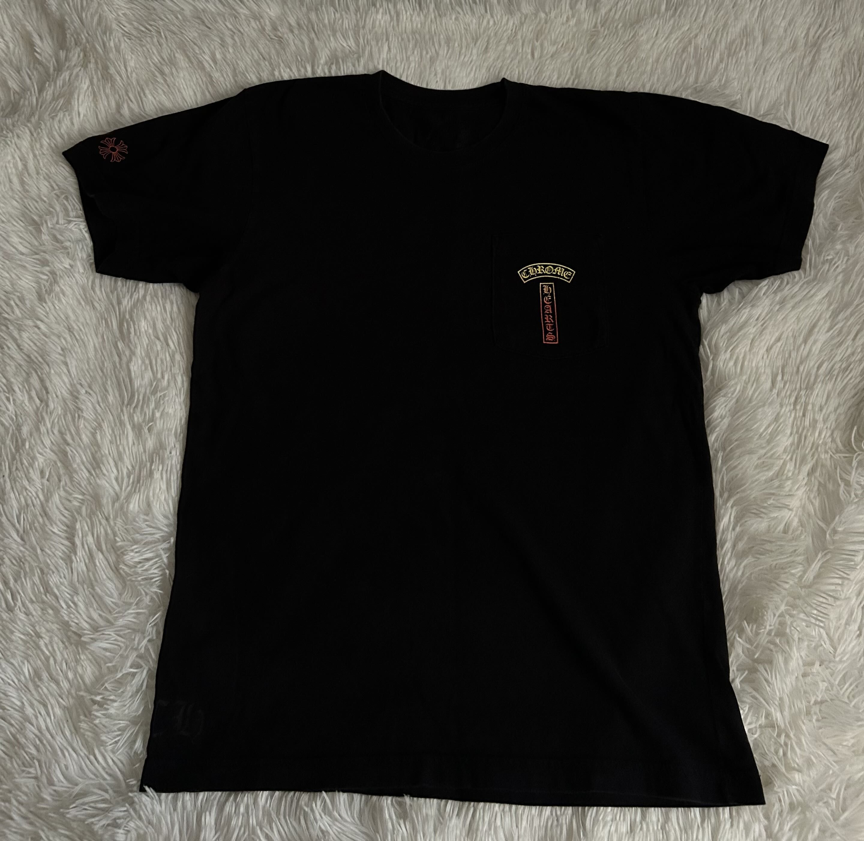 Chrome Hearts Chrome Hearts Yellow Red Gradient Logo Size US M / EU 48-50 / 2 - 2 Thumbnail