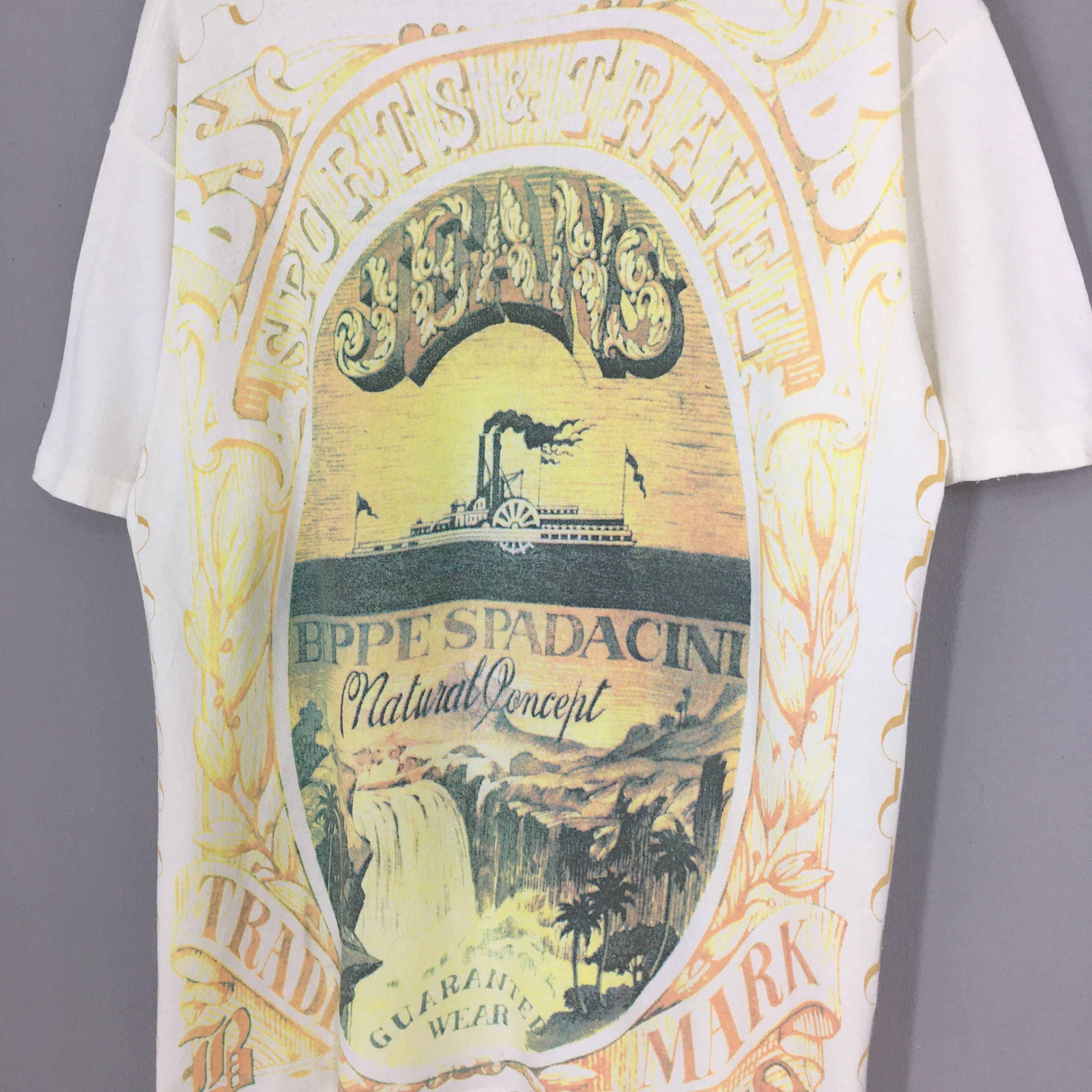 Art Comes First × Vintage Vintage Studio Tucano Beppe Spadacini Pop Art Tshirt Large Size US L / EU 52-54 / 3 - 4 Thumbnail