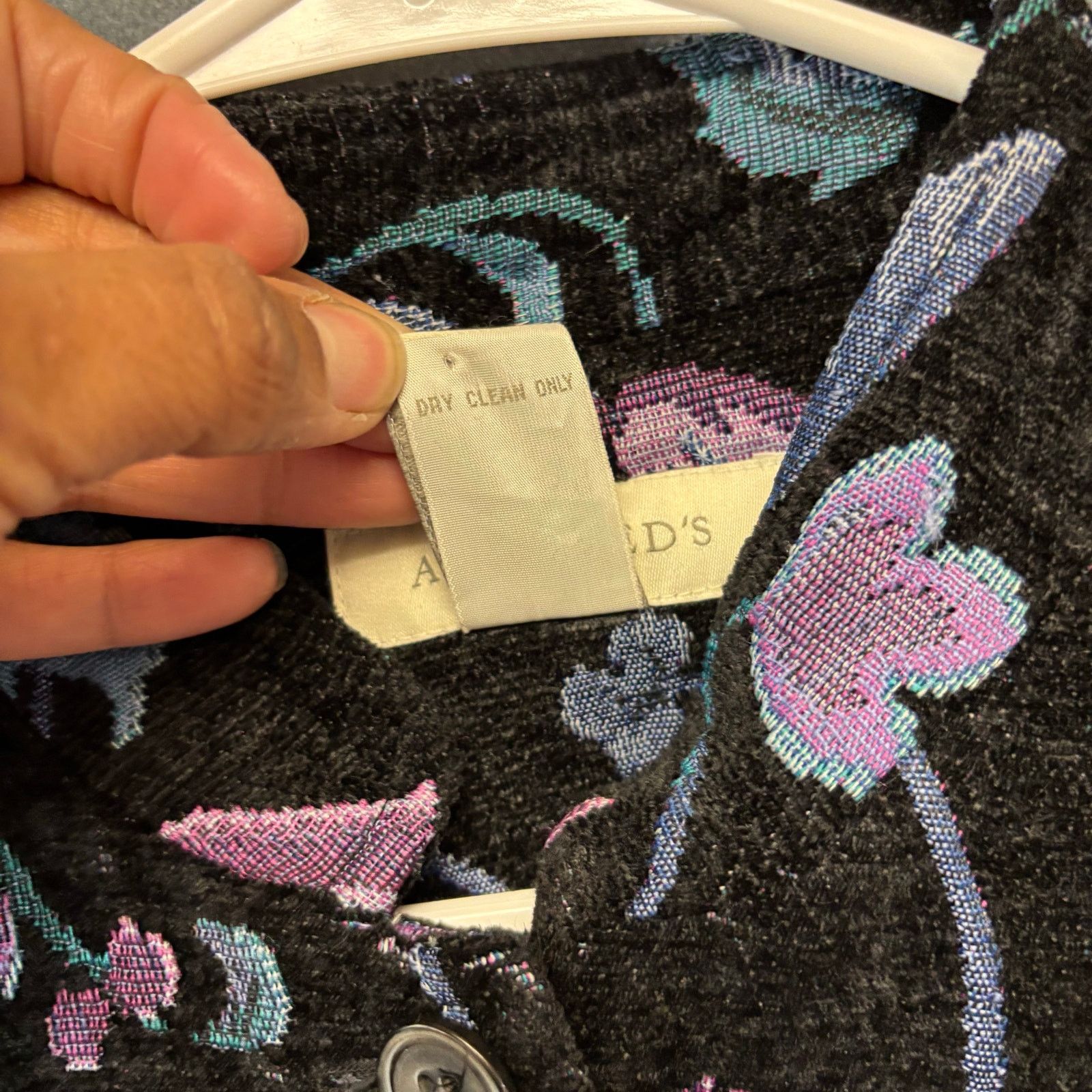 Other Appleseed's Tapestry Blazer Sz 12 Damask Floral Granny Size XL / US 12-14 / IT 48-50 - 4 Thumbnail