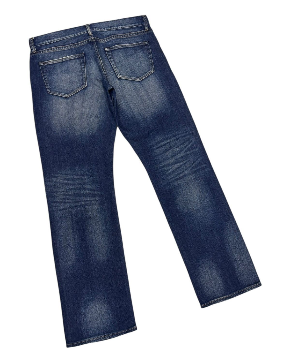 Jean × Undercover × Uniqlo VINTAGE UNIQLO JAPAN FADED DISTRESSED DENIM JEANS Size US 34 / EU 50 - 6 Thumbnail