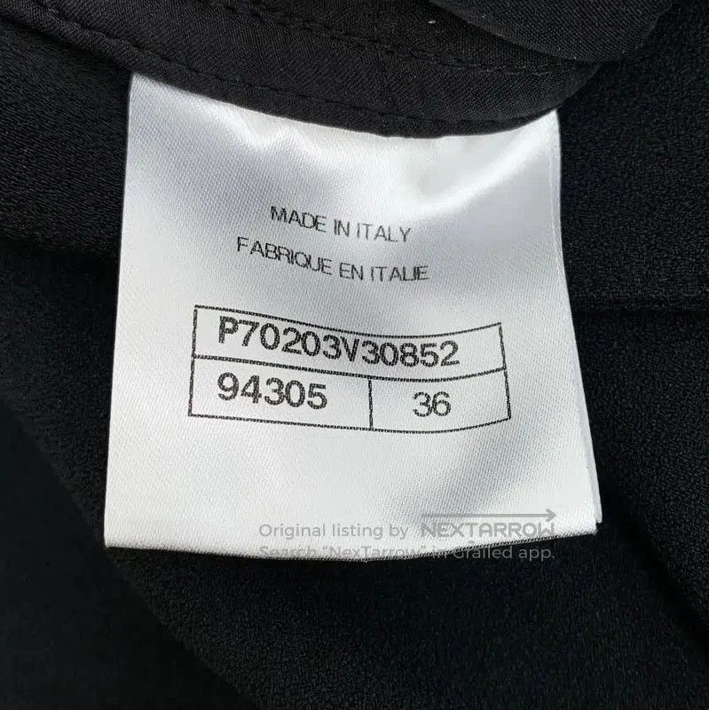 Chanel Chanel Black Casual Pants for Women . Size 22" - 7 Thumbnail