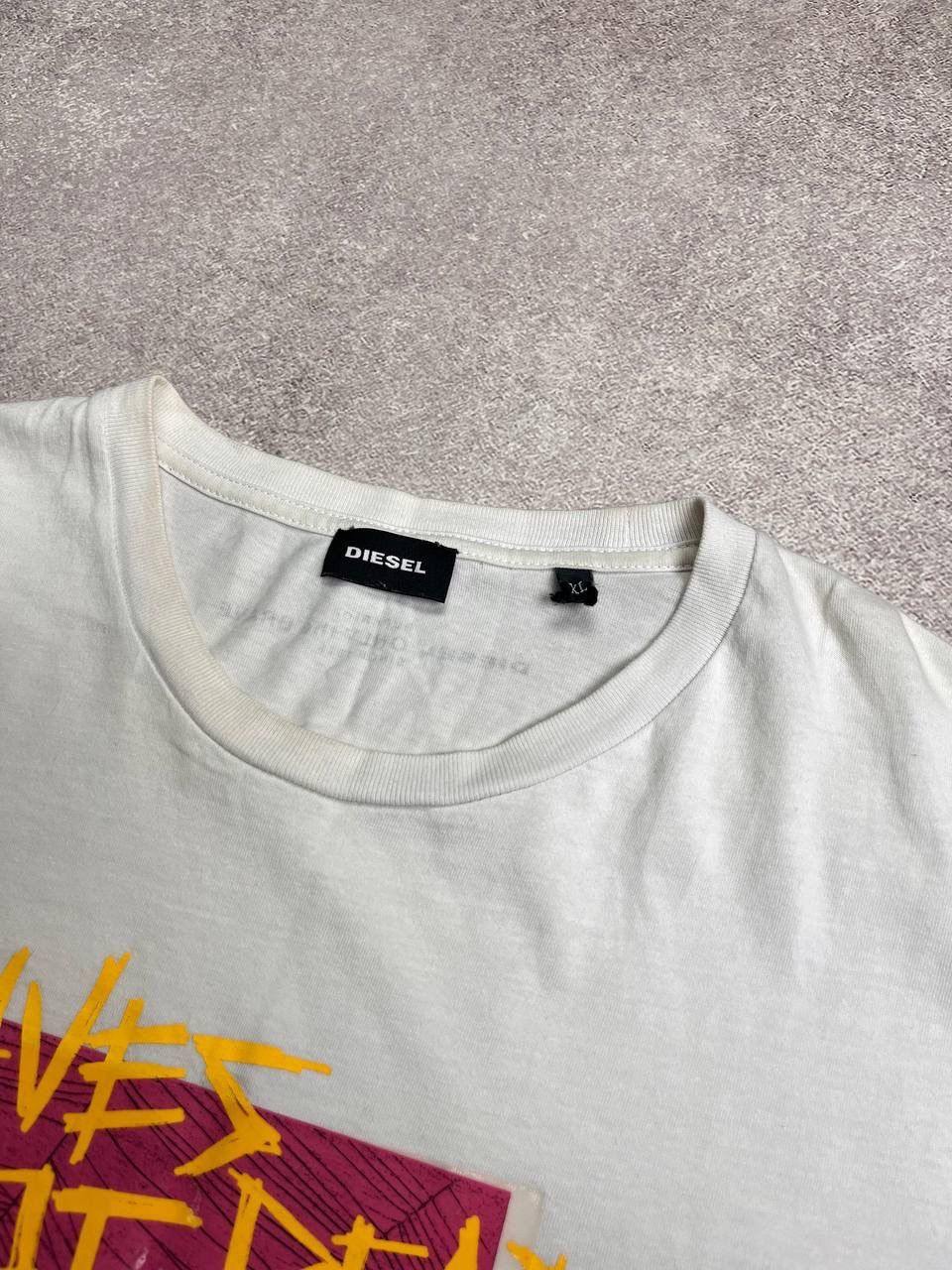 Diesel × Vintage VINTAGE DIESEL ONLY THE BRAVE T-SHIRT XL Size US XL / EU 56 / 4 - 4 Thumbnail