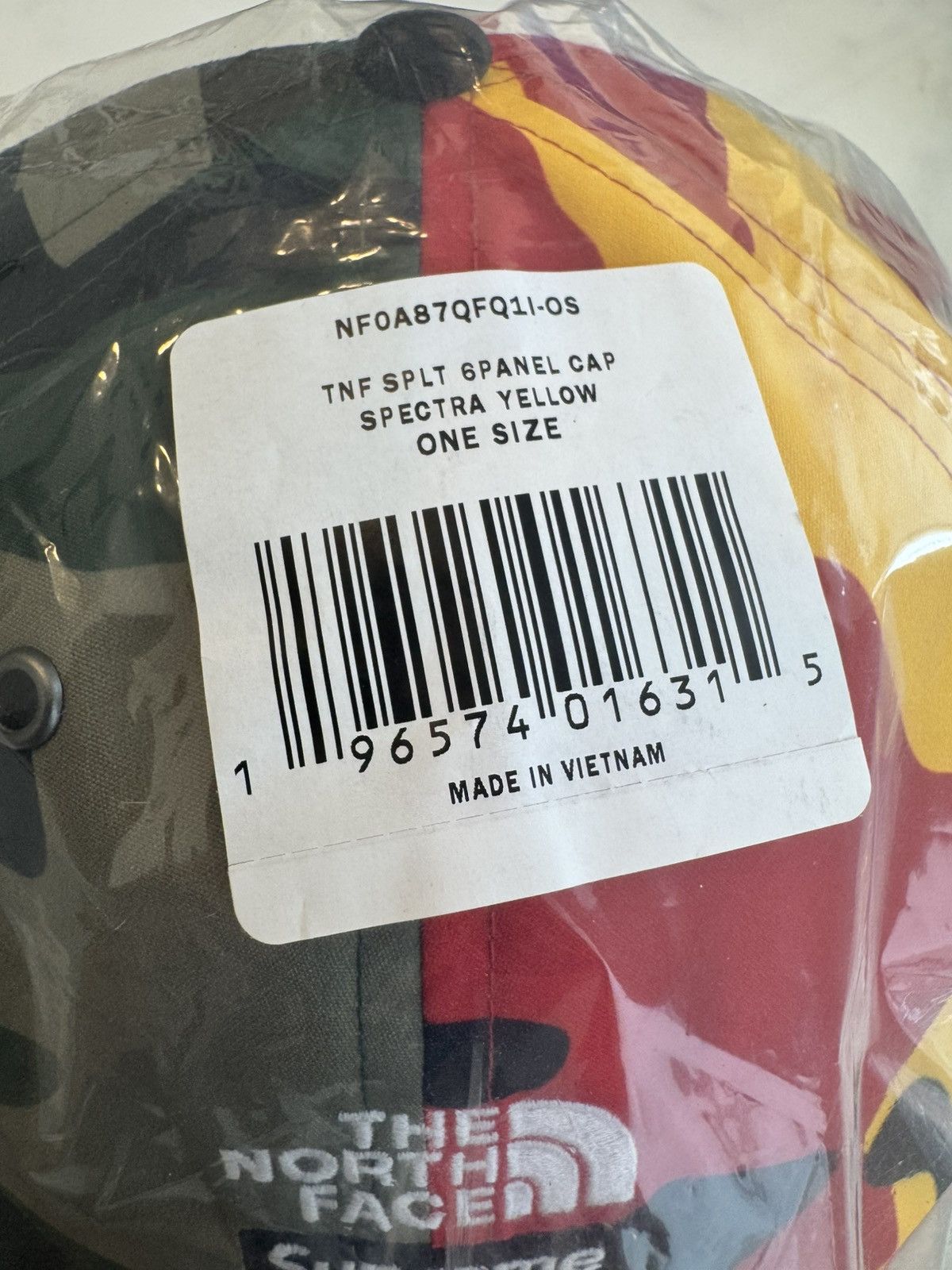 Supreme × The North Face Supreme The North Face Split 6 Panel Cap Size ONE SIZE - 4 Thumbnail