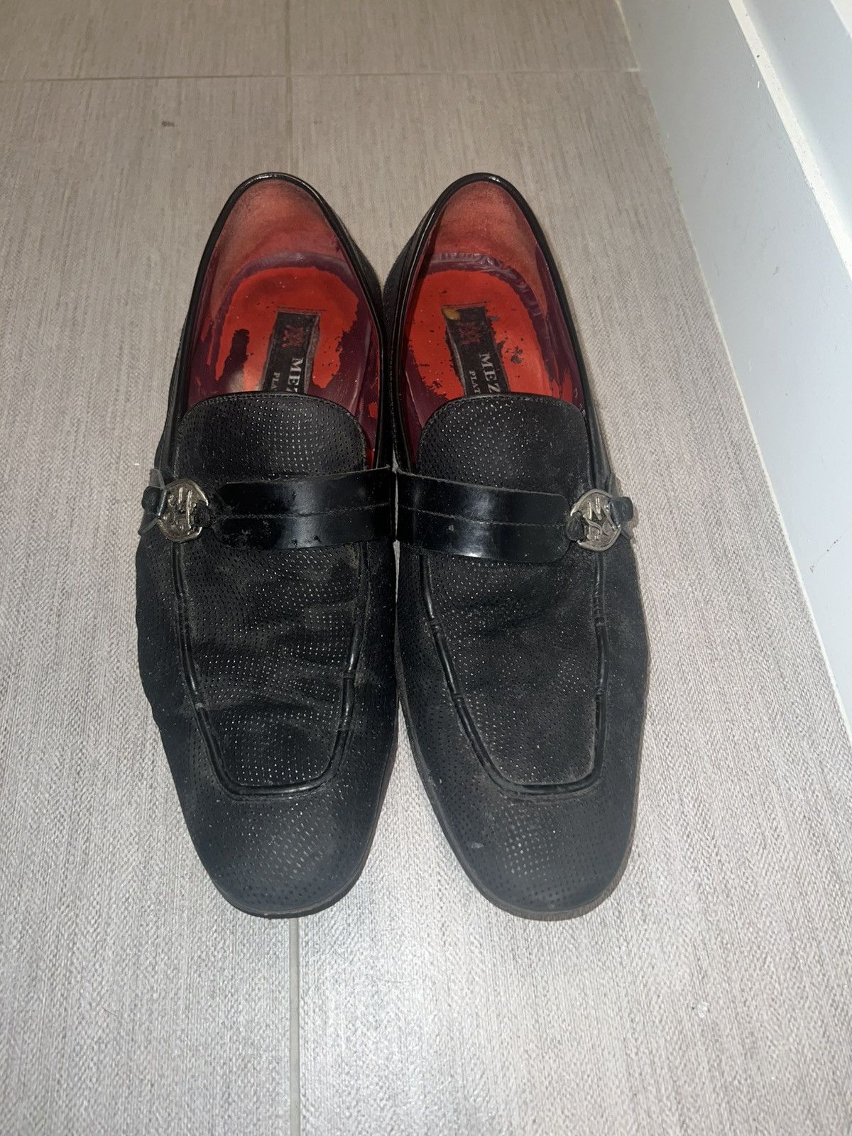 Mezlan Mezlan Platinum Loafers Size US 9 / EU 42 - 1 Thumbnail