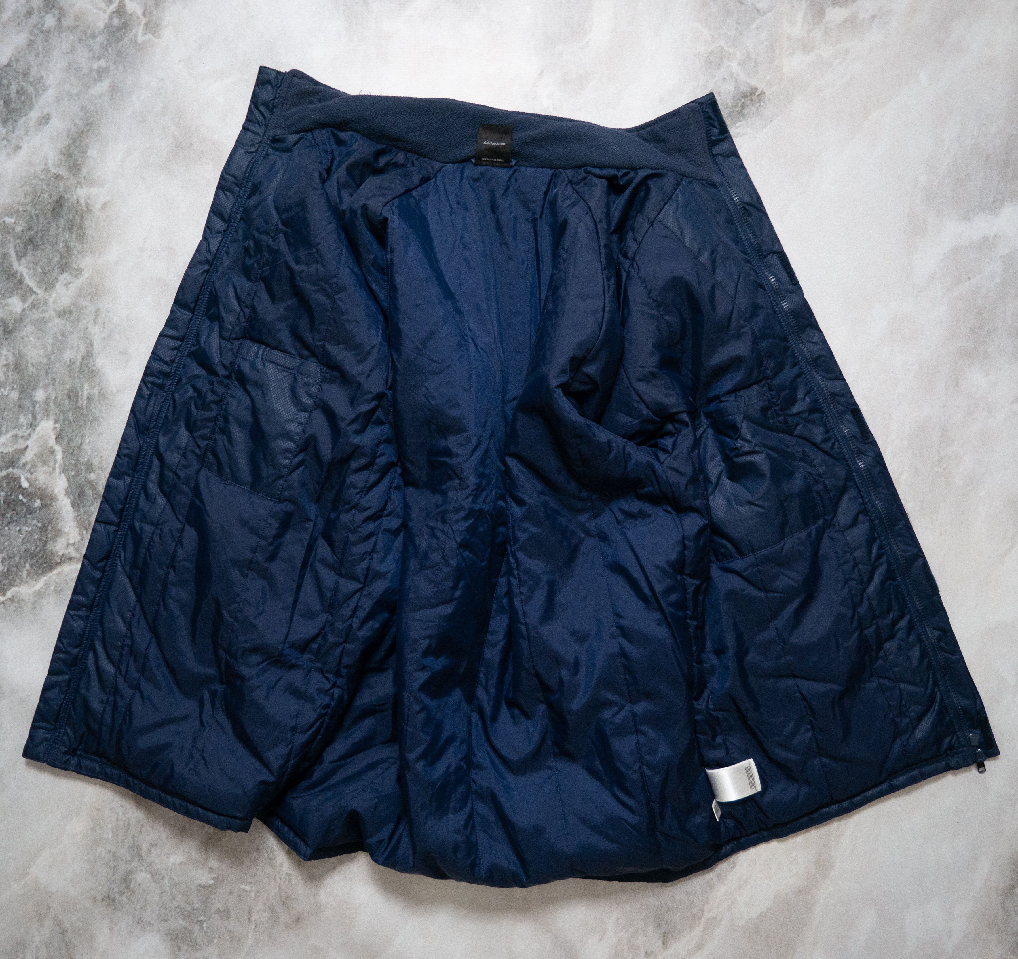 Adidas × Vintage Vintage Adidas Olympique Marseille Y2K Insulated Coat Jacket Size US M / EU 48-50 / 2 - 3 Thumbnail