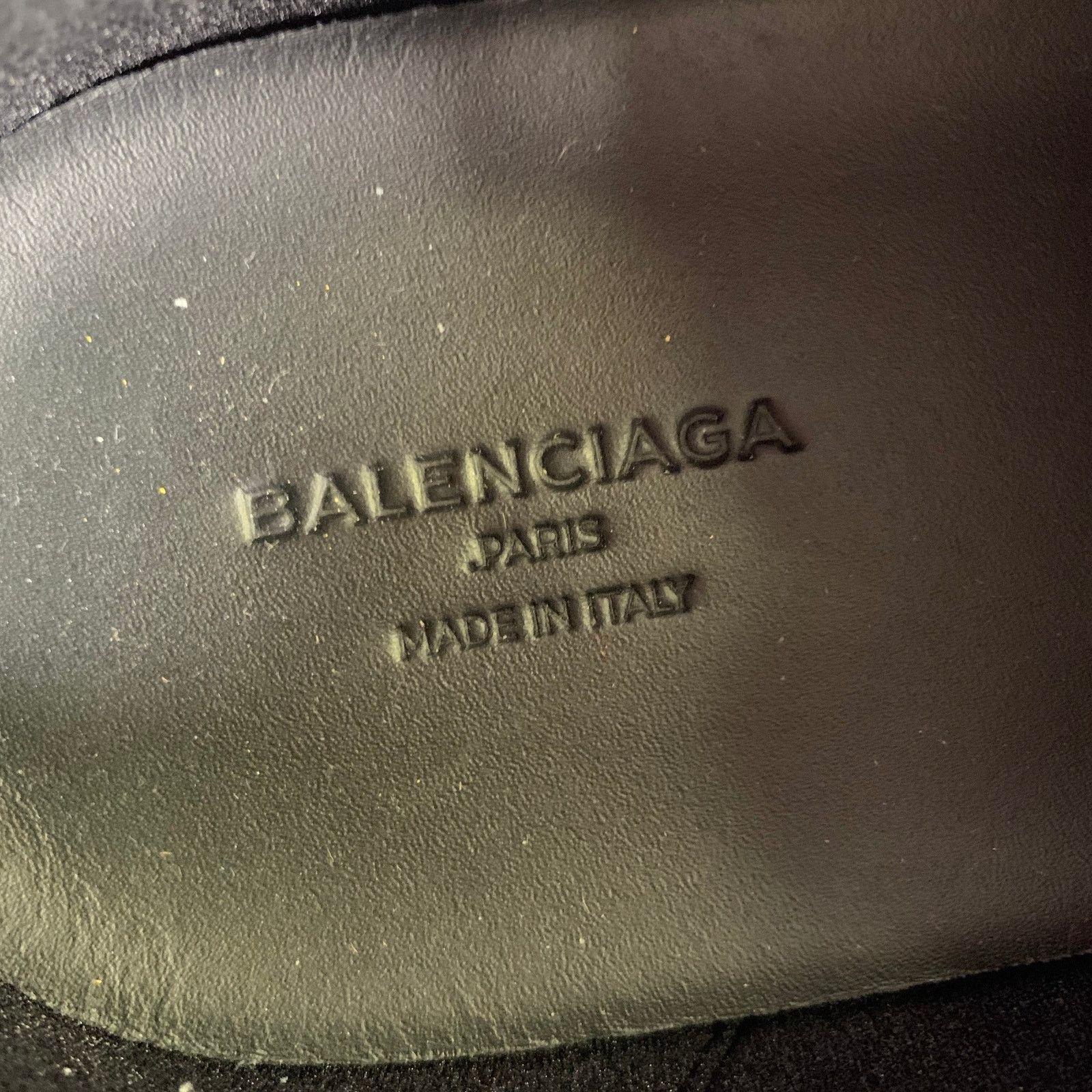 Balenciaga BALENCIAGA Sz 10 Black Multi-Color Mixed Fabrics Sneaker Size US 10 / EU 43 - 9 Thumbnail