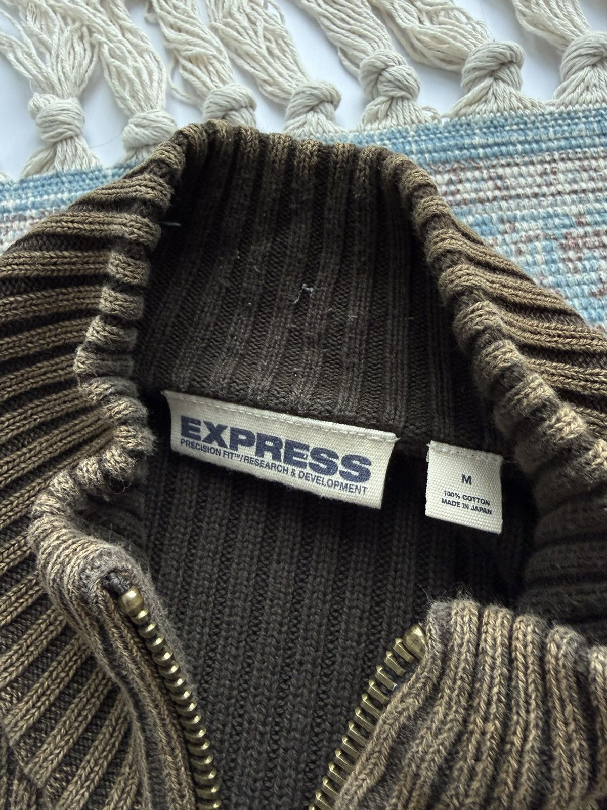 Express Japan🇯🇵 Express Research & Development AvantGarde Zip Sweater Size US M / EU 48-50 / 2 - 5 Thumbnail