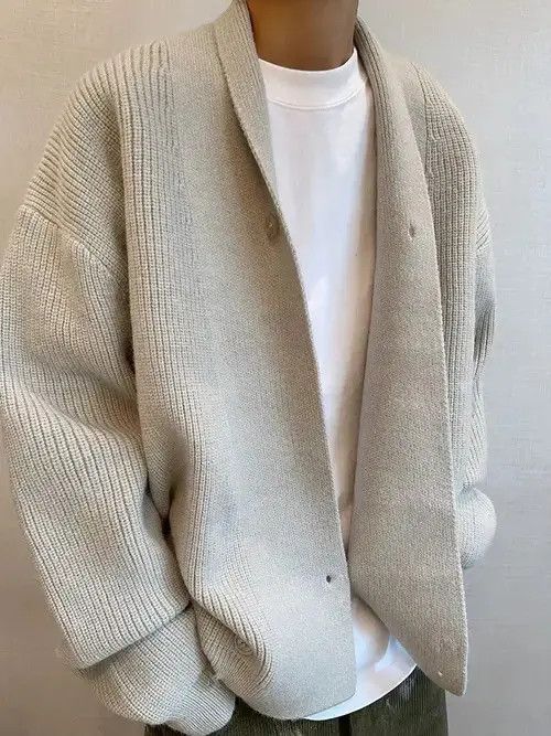 Aran Isles Knitwear Cleanfit retro fashion shawl wrap knit cardigan knitwear Size US L / EU 52-54 / 3 - 3 Thumbnail