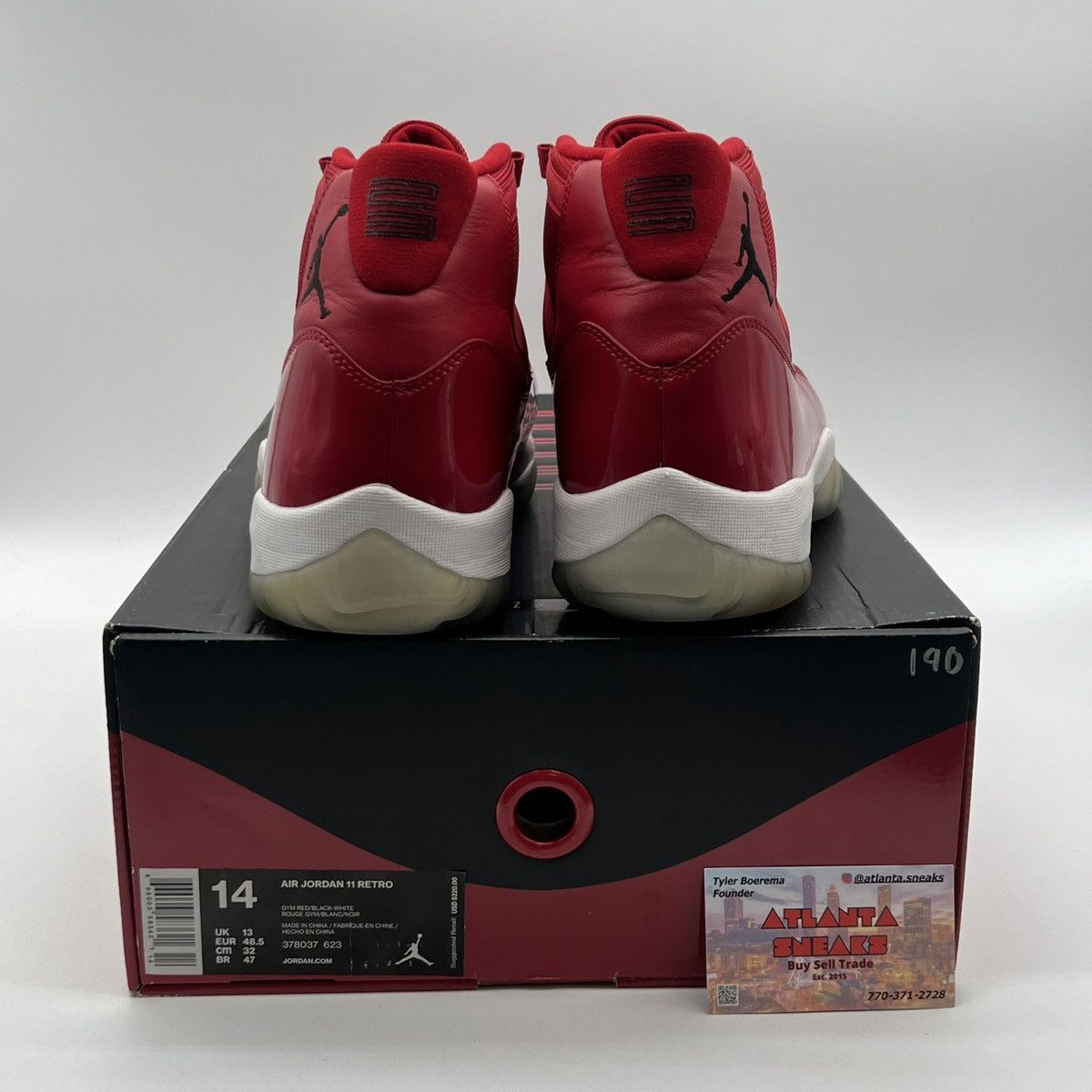 Jordan Brand Air Jordan 11 win like 96 Size US 14 / EU 47 - 3 Thumbnail