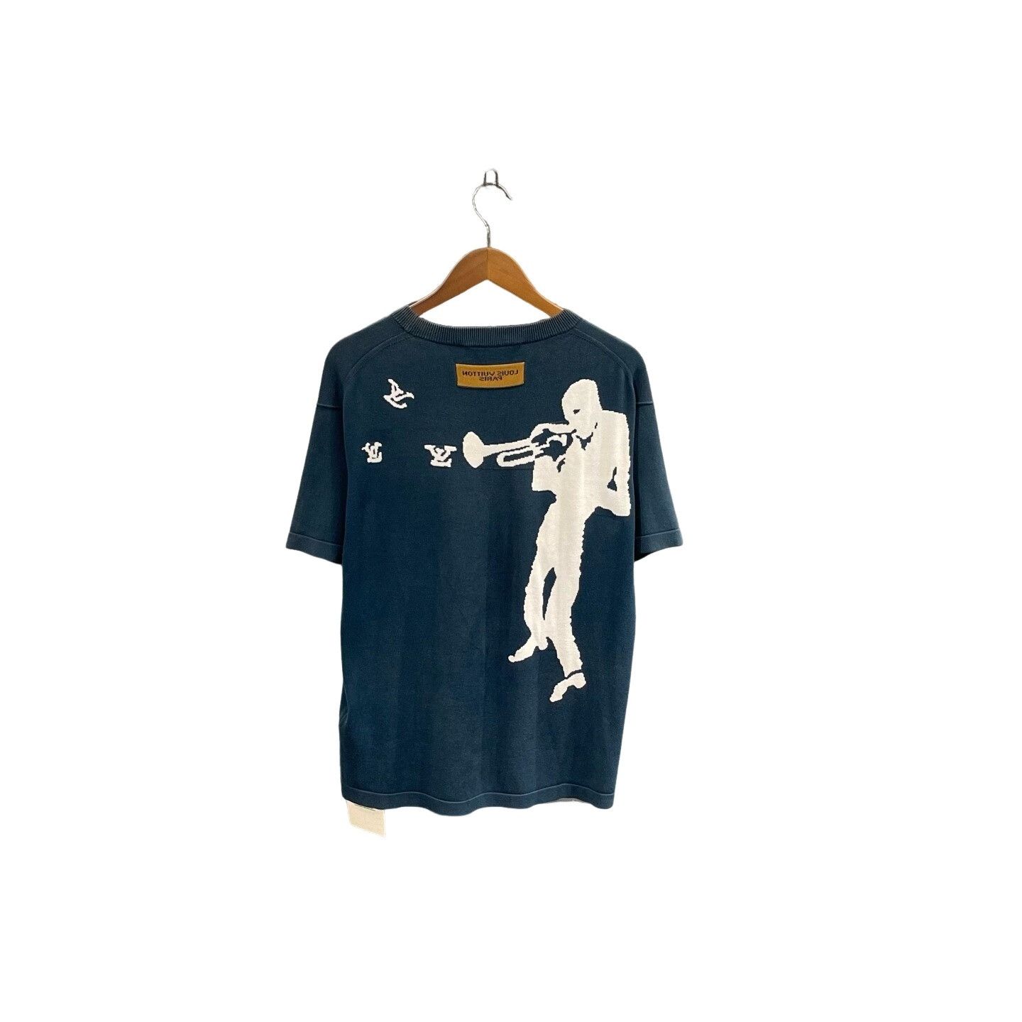 Louis Vuitton Trumpeter Jacquard Knit T-Shirt Size S