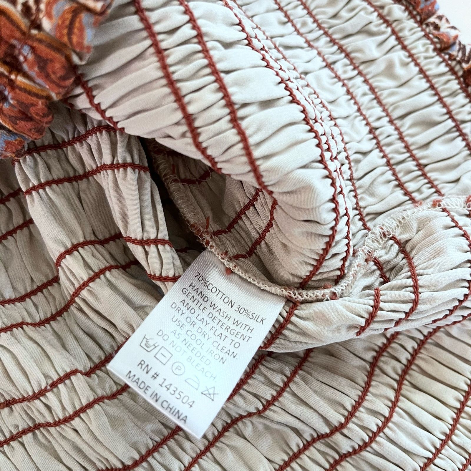 Marie Oliver Marie Oliver Glennon Mock Neck Top in Sedona Stripe Size M / US 6-8 / IT 42-44 - 9 Thumbnail