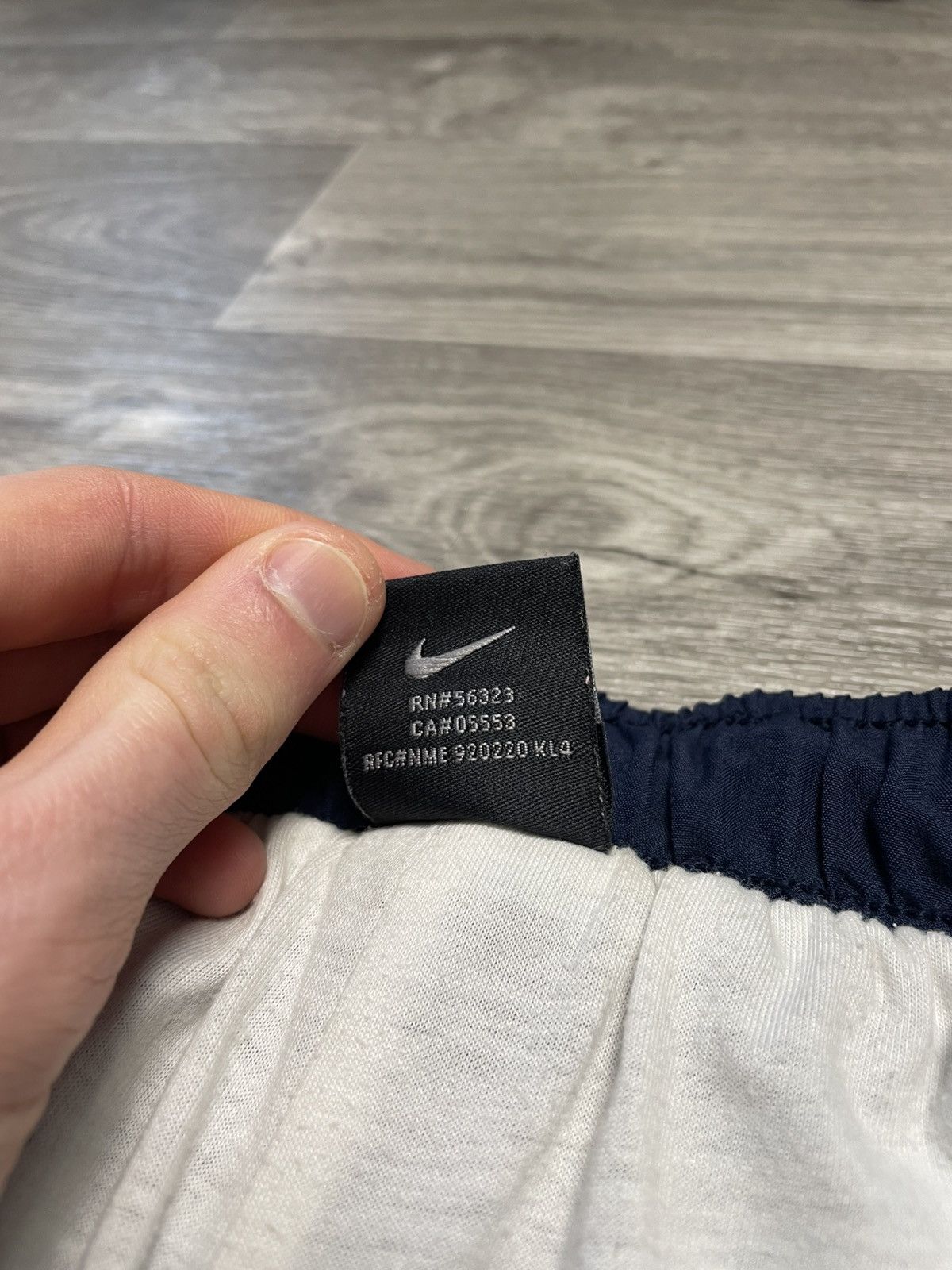Nike Vintage Nike Navy Blue Parachute Pants Drill Y2K Size US 32 / EU 48 - 13 Thumbnail
