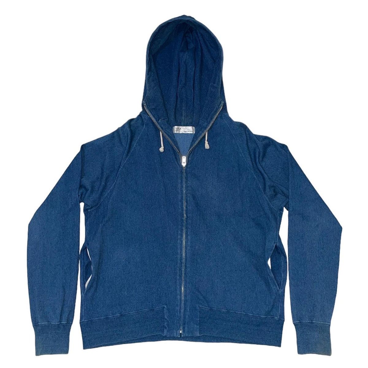 TOGA VIRILIS TOGA VILIRIS Archives Blue Indigo Zip-Up Hoodie Size US M / EU 48-50 / 2 - 3 Thumbnail