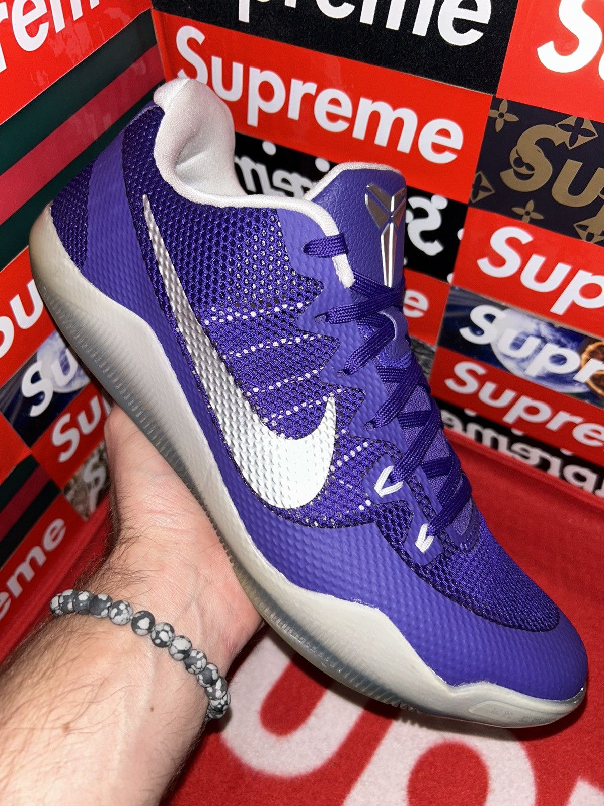 Nike Nike Kobe 11 XI Elite Low TB Court Purple 856485-551 size 13 Size US 13 / EU 46 - 9 Thumbnail