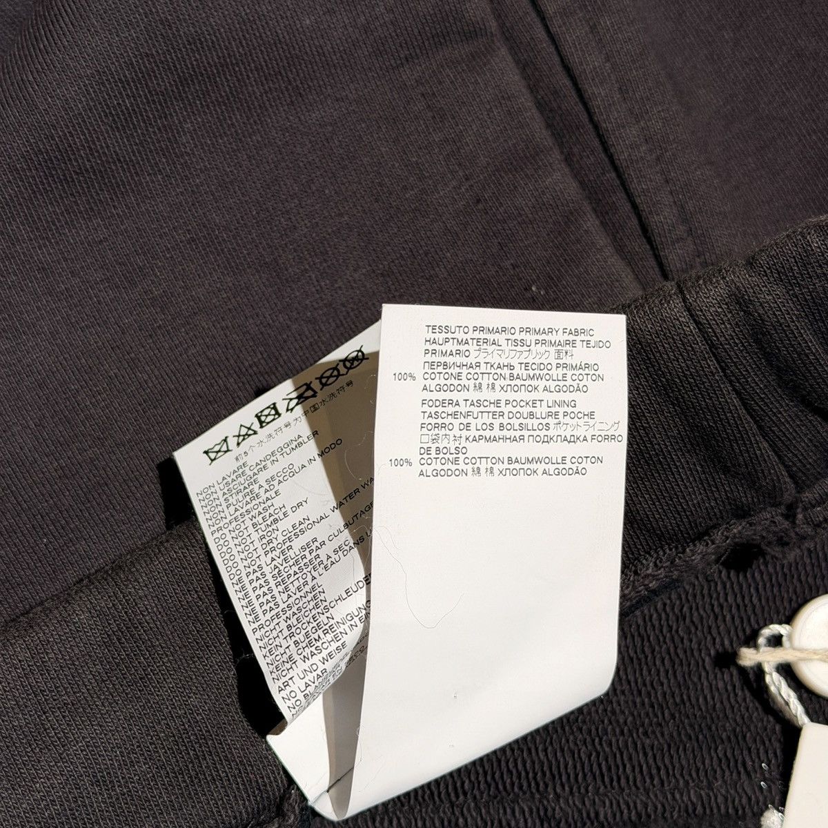 Maison Margiela adjustable waist heavyweight sweatpant Size US 34 / EU 50 - 4 Thumbnail