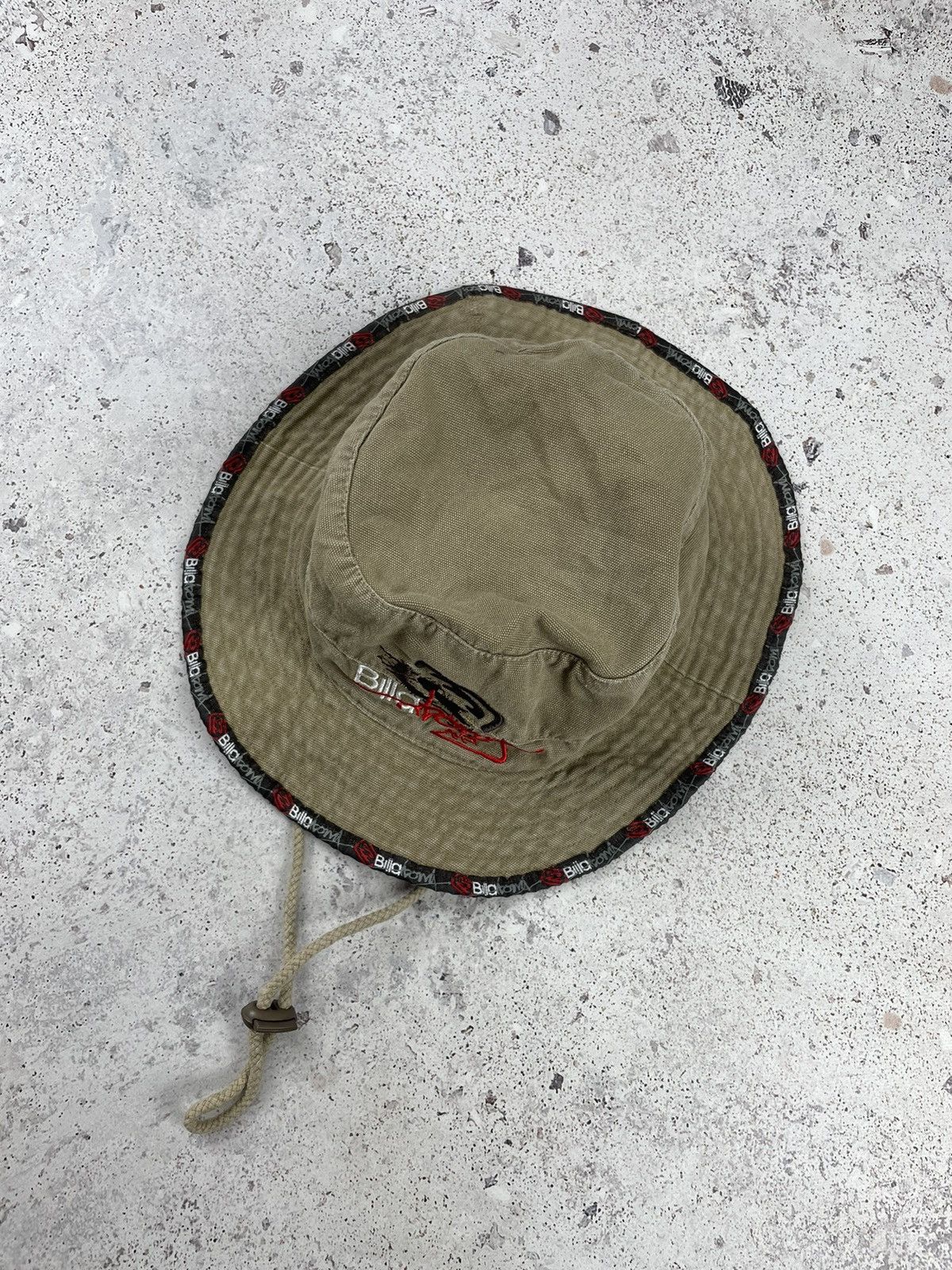 Billabong × Vintage Y2k Vintage Billabong Patchwork Japanese Bucket Hat Cap Size ONE SIZE - 9 Thumbnail
