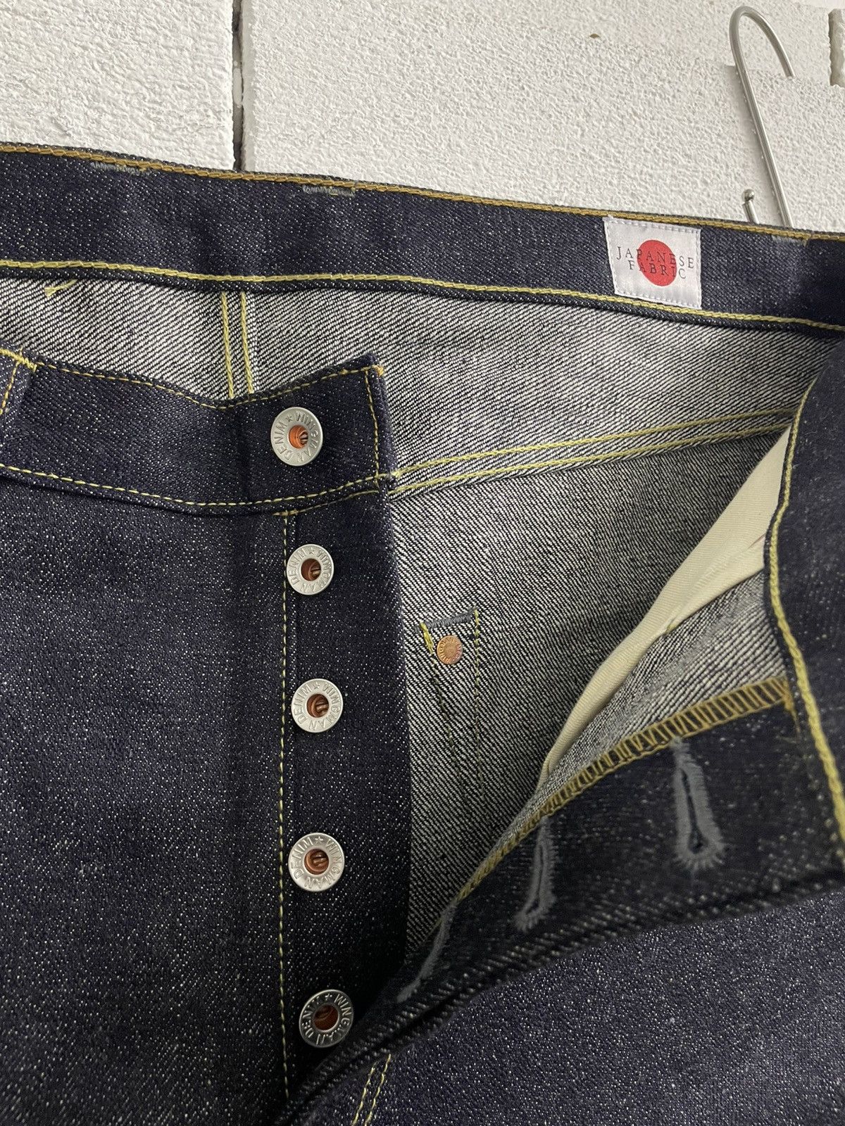 Other Wingman Denim Tokugawa 18oz Sanforized Regular Cut Jeans Size US 38 / EU 54 - 10 Thumbnail