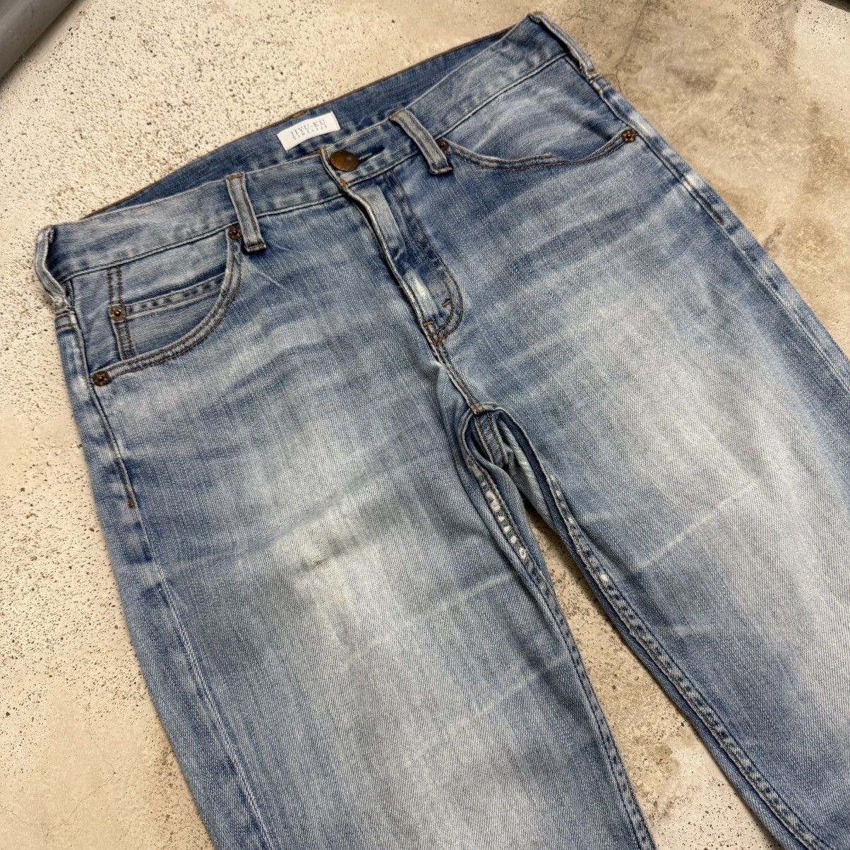 Japanese Brand Jiyuku Timeless Japan Denim Fabric Pants Size 24" / US 00 / IT 34 - 4 Thumbnail