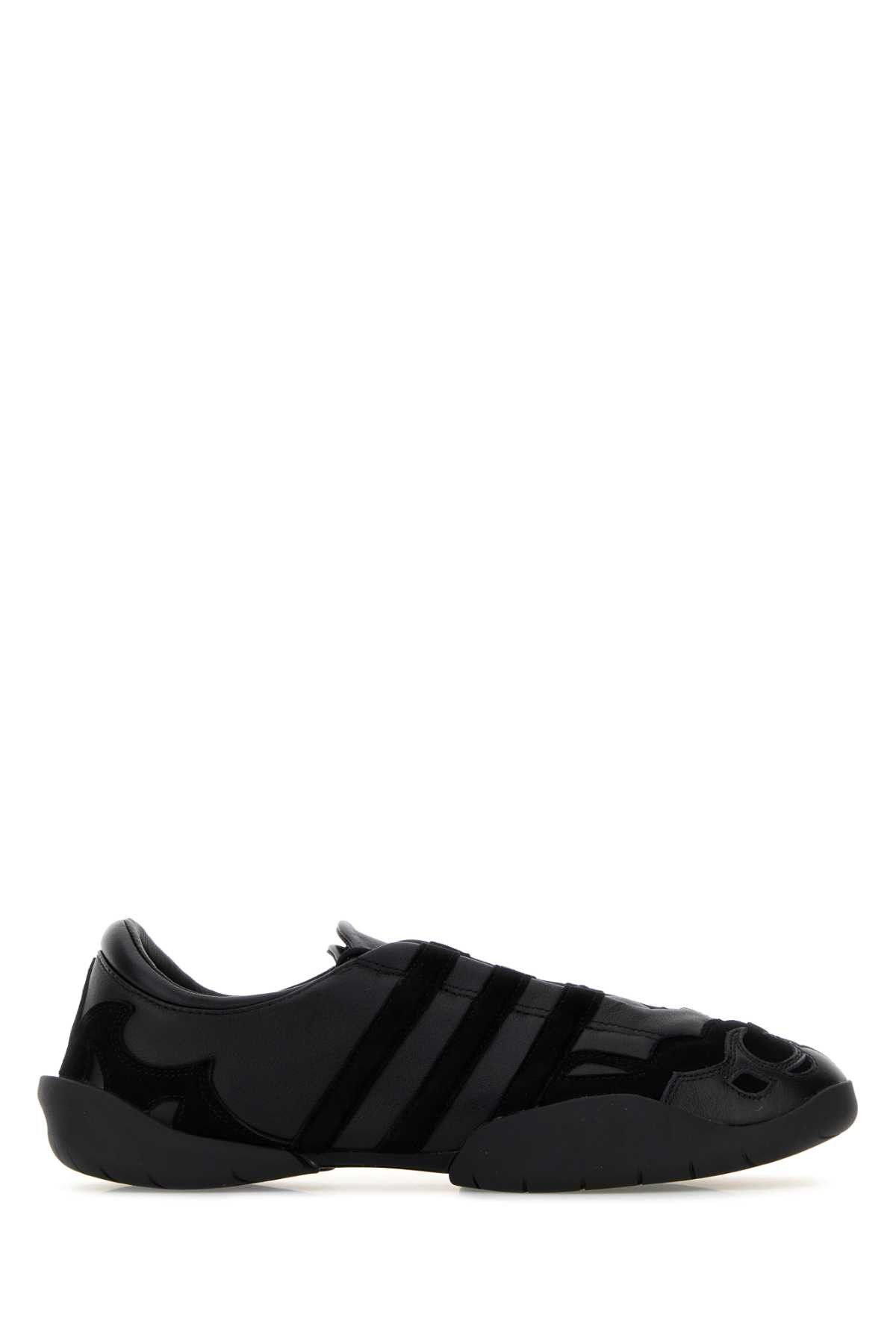 Y-3 Black Leather Regu 2002 Sneakers Size US 12 / EU 45 - 1 Thumbnail