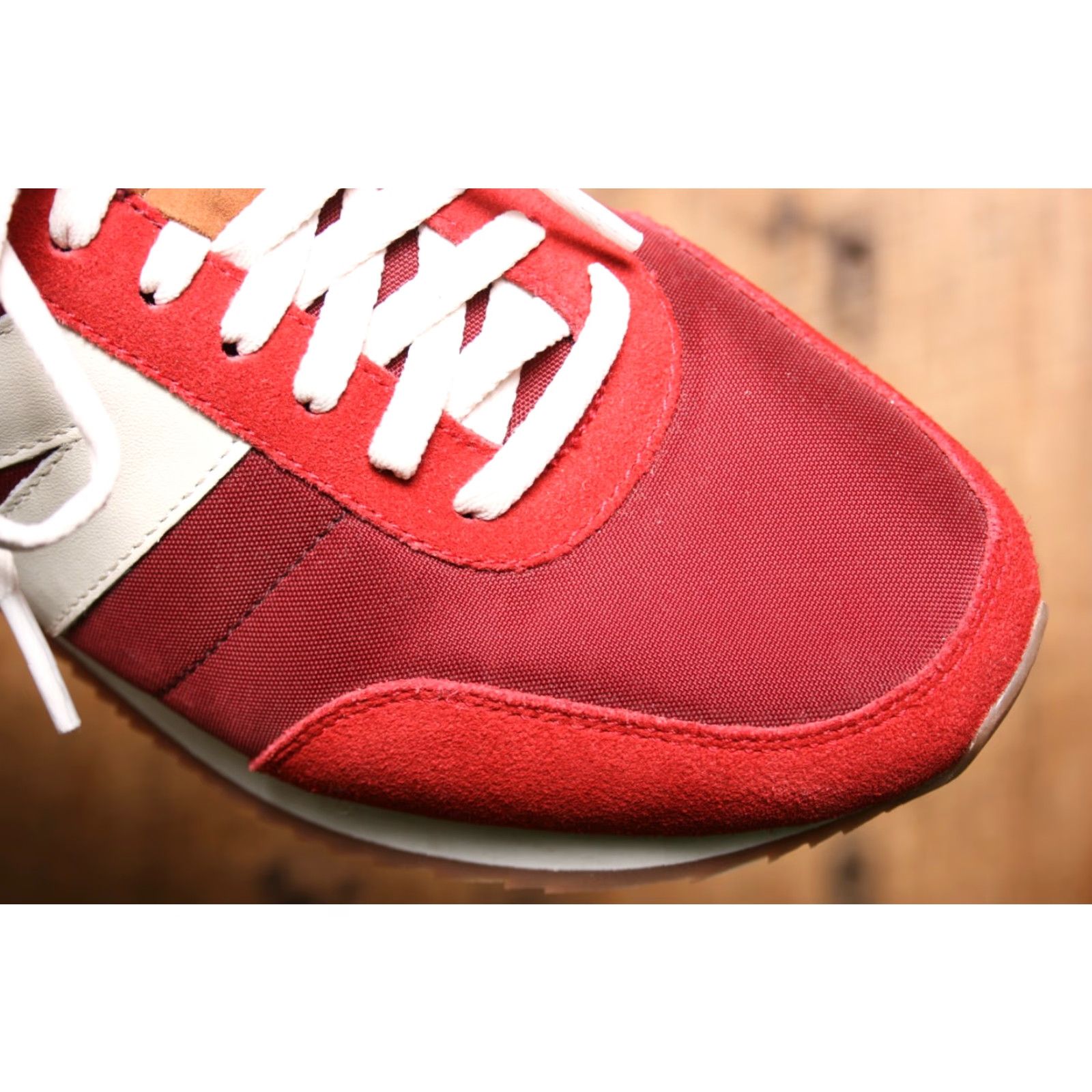 Vintage KIZIK Milan Salsa Red Sneakers Unisex Adults 9.5 11 Women's 11 Extra Details Not Included Size US 10 / IT 40 - 6 Thumbnail