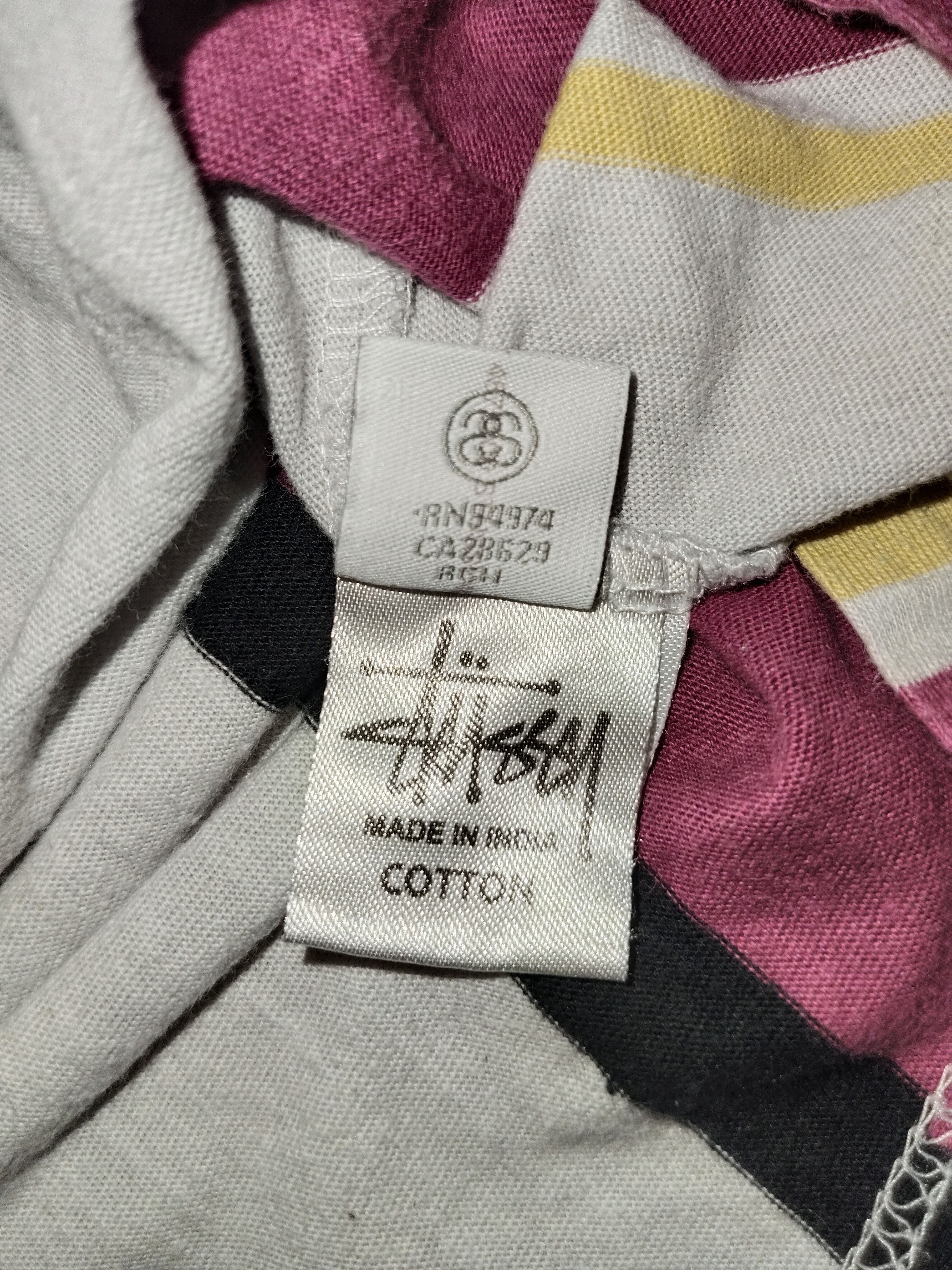 Stussy STUSSY Stripes Tee Size US L / EU 52-54 / 3 - 8 Thumbnail