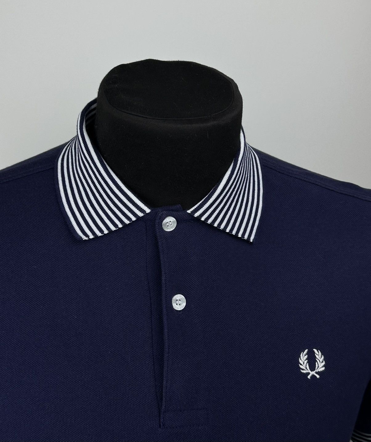Fred Perry Fred Perry T-shirt Polo Cotton Blue Size M Size US M / EU 48-50 / 2 - 2 Thumbnail