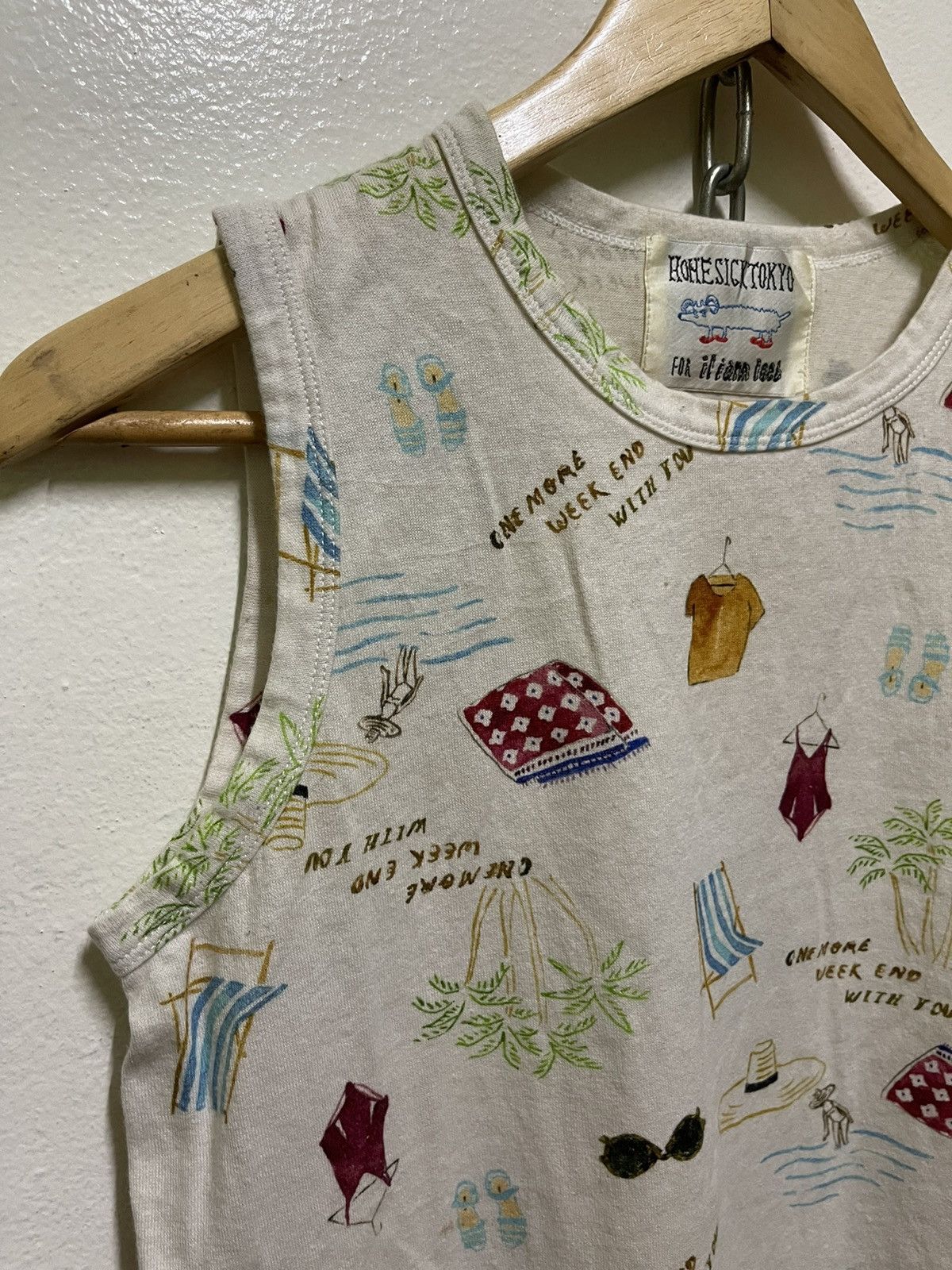 FilMelange × Japanese Brand FilMelange for Iliann Loeb Homesick Tokyo Tank Full Print Size US M / EU 48-50 / 2 - 2 Thumbnail