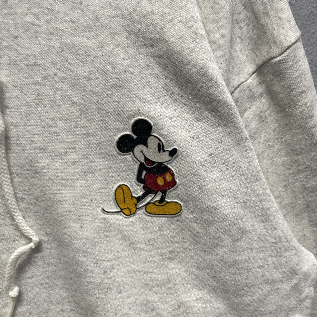 Disney Vintage Disney Mickey Mouse Zip Hoodie Made in USA (1990s) Size US L / EU 52-54 / 3 - 3 Thumbnail