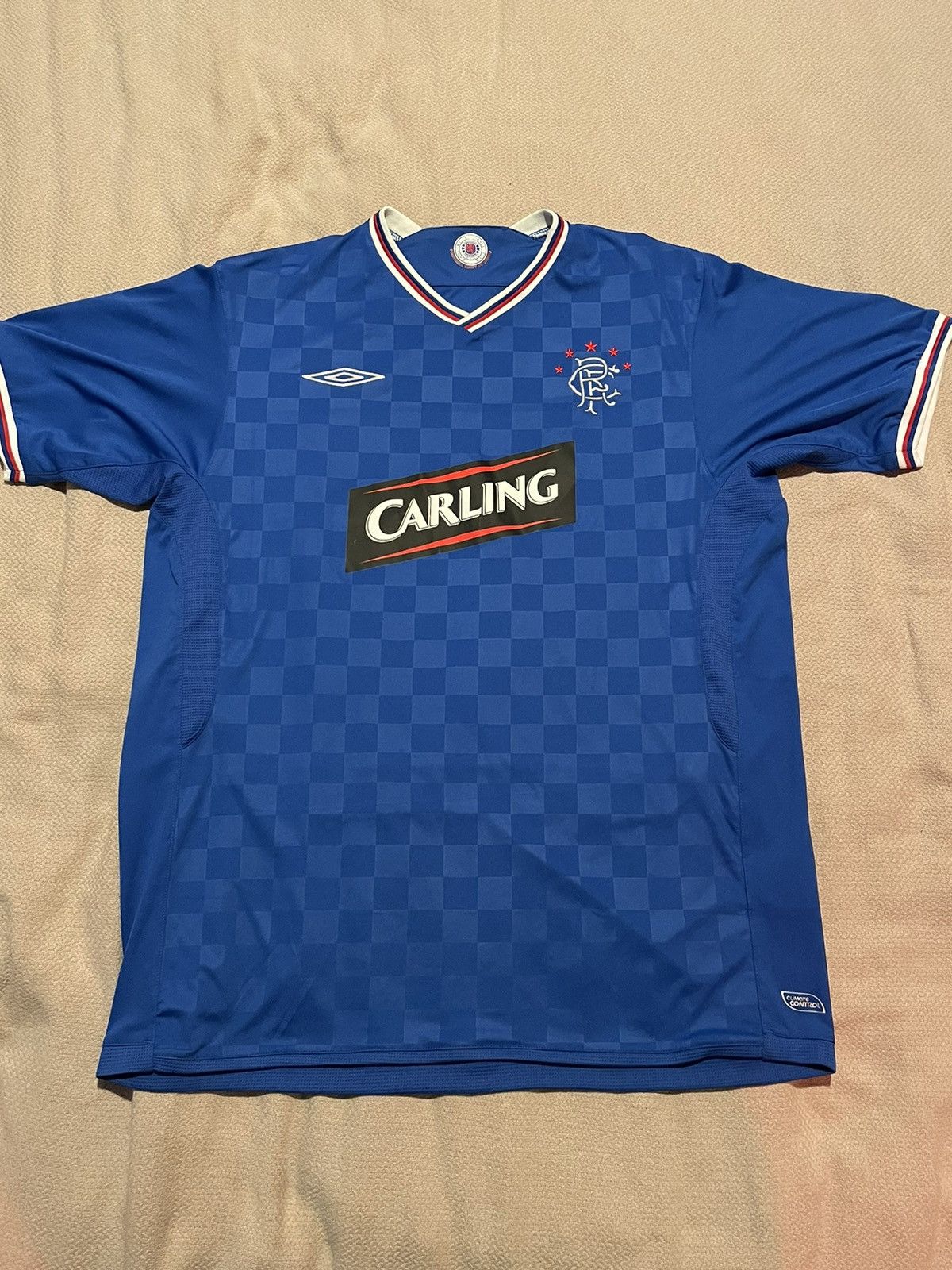 Umbro Rangers Soccer Jersey 2009-10 Size US XL / EU 56 / 4 - 1 Thumbnail