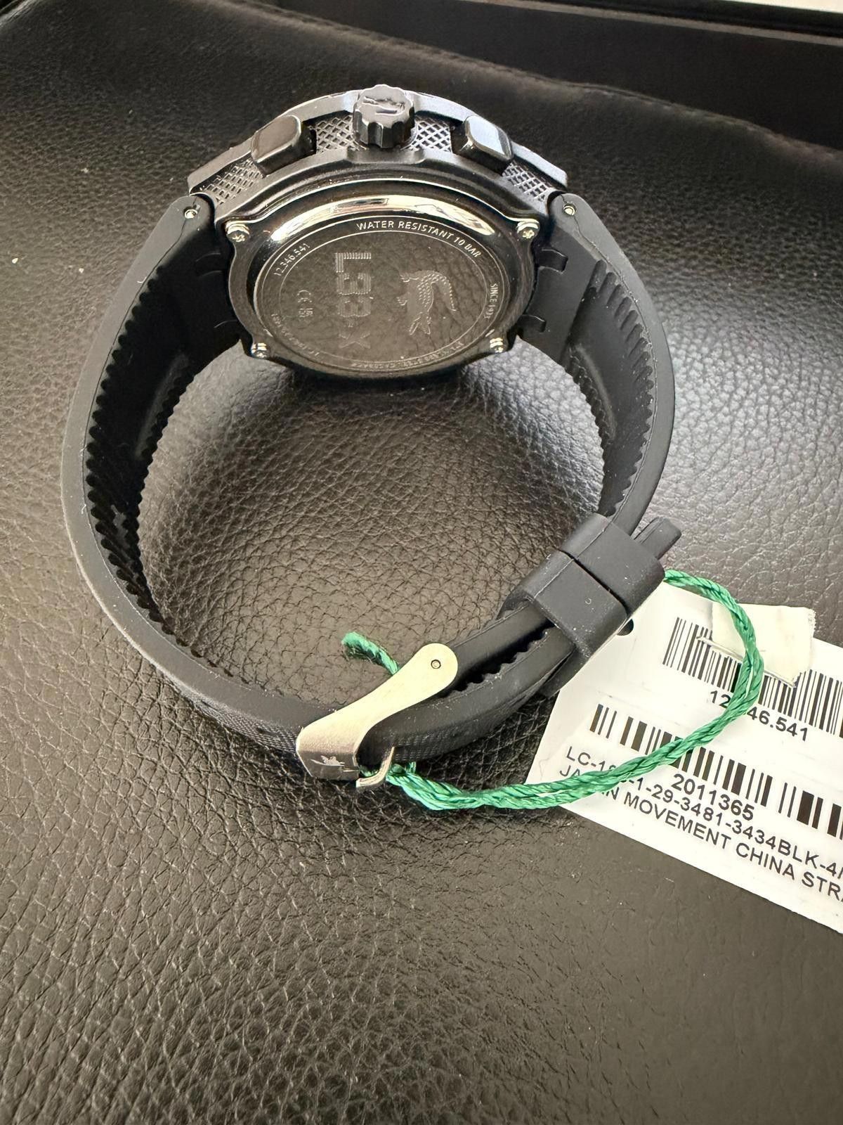 Lacoste Lacoste Men's LC33 Black Silicone Strap Watch 45mm Size ONE SIZE - 5 Thumbnail