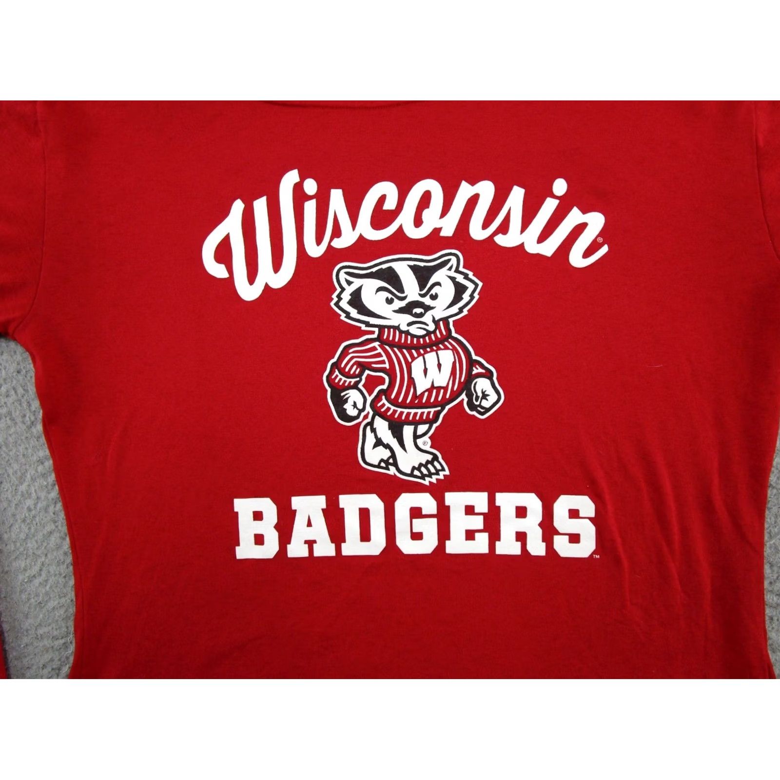 Under Armour Under Armour Wisconsin Badgers Womens Cowl Neck Long Sleeve Top Size M NCAA Red Cotton Blouse Shirt Mens? Size M / US 6-8 / IT 42-44 - 2 Thumbnail