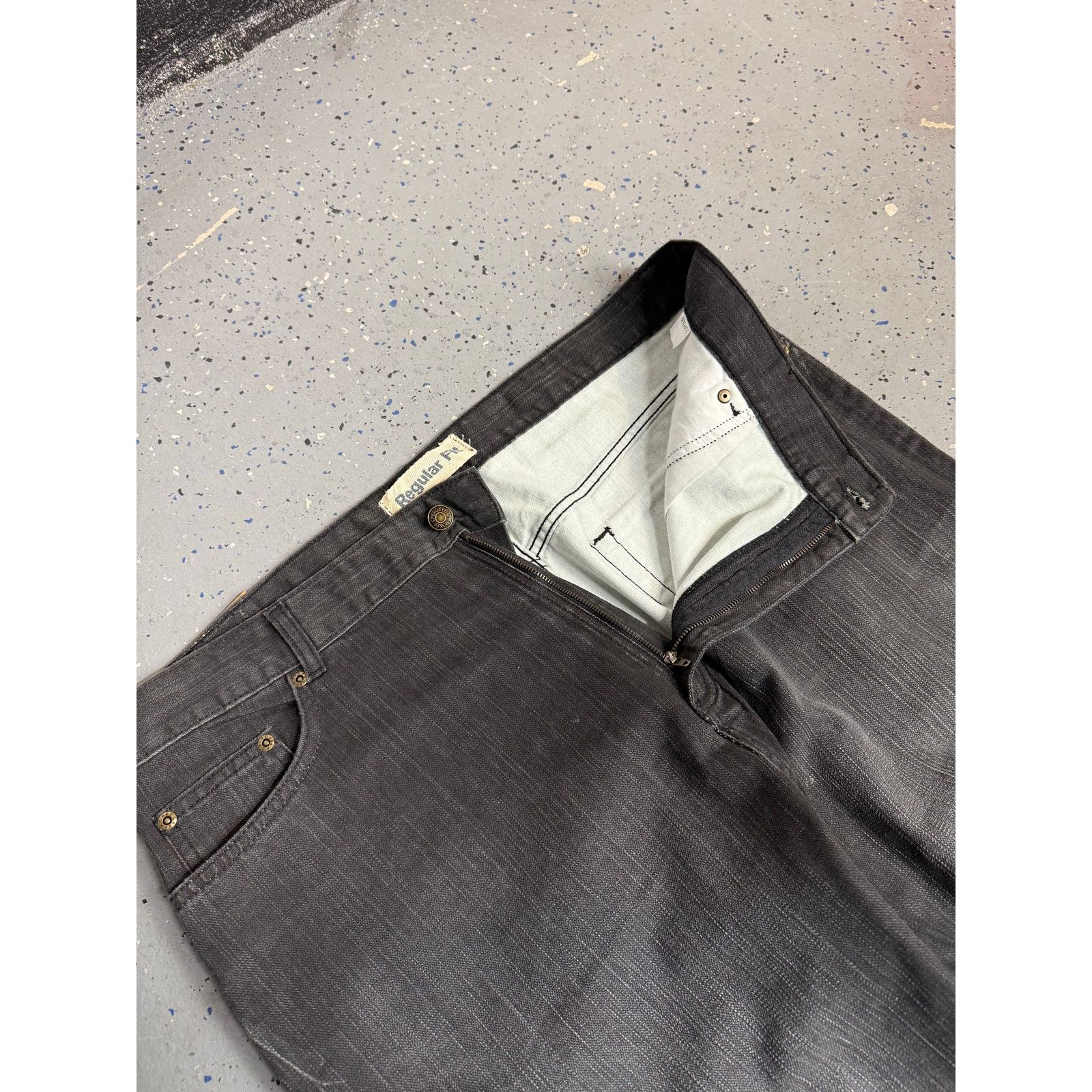 JNCO Y2K baggy grey fade jeans size 38x30 Size US 38 / EU 54 - 6 Thumbnail
