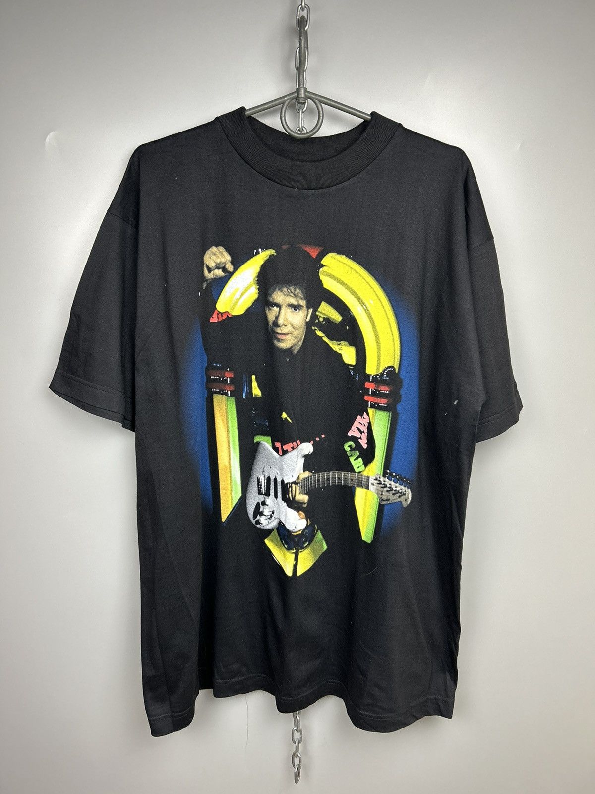Band Tees × Vintage Vintage 90s Cliff Richard The Hit List Tour 1994 T shirt Size US L / EU 52-54 / 3 - 3 Thumbnail