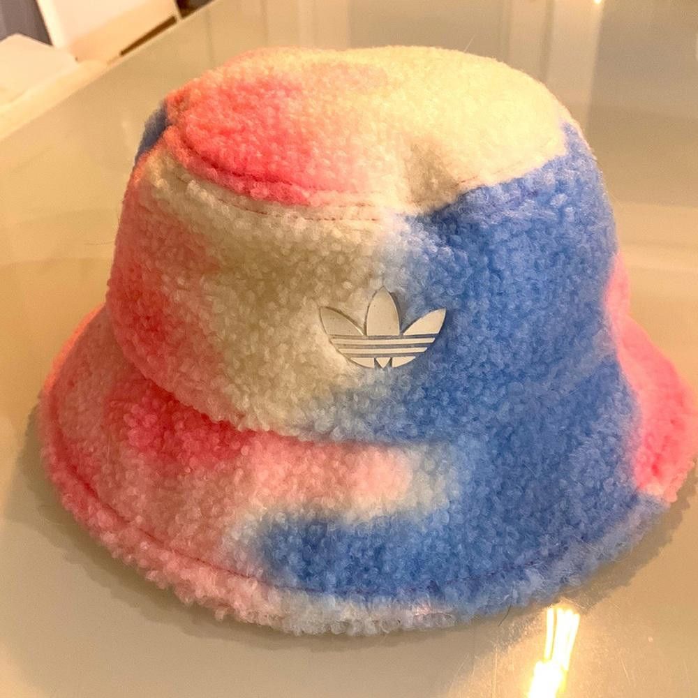 Adidas Adidas multi colour bucket hat O/S Size ONE SIZE - 1 Thumbnail