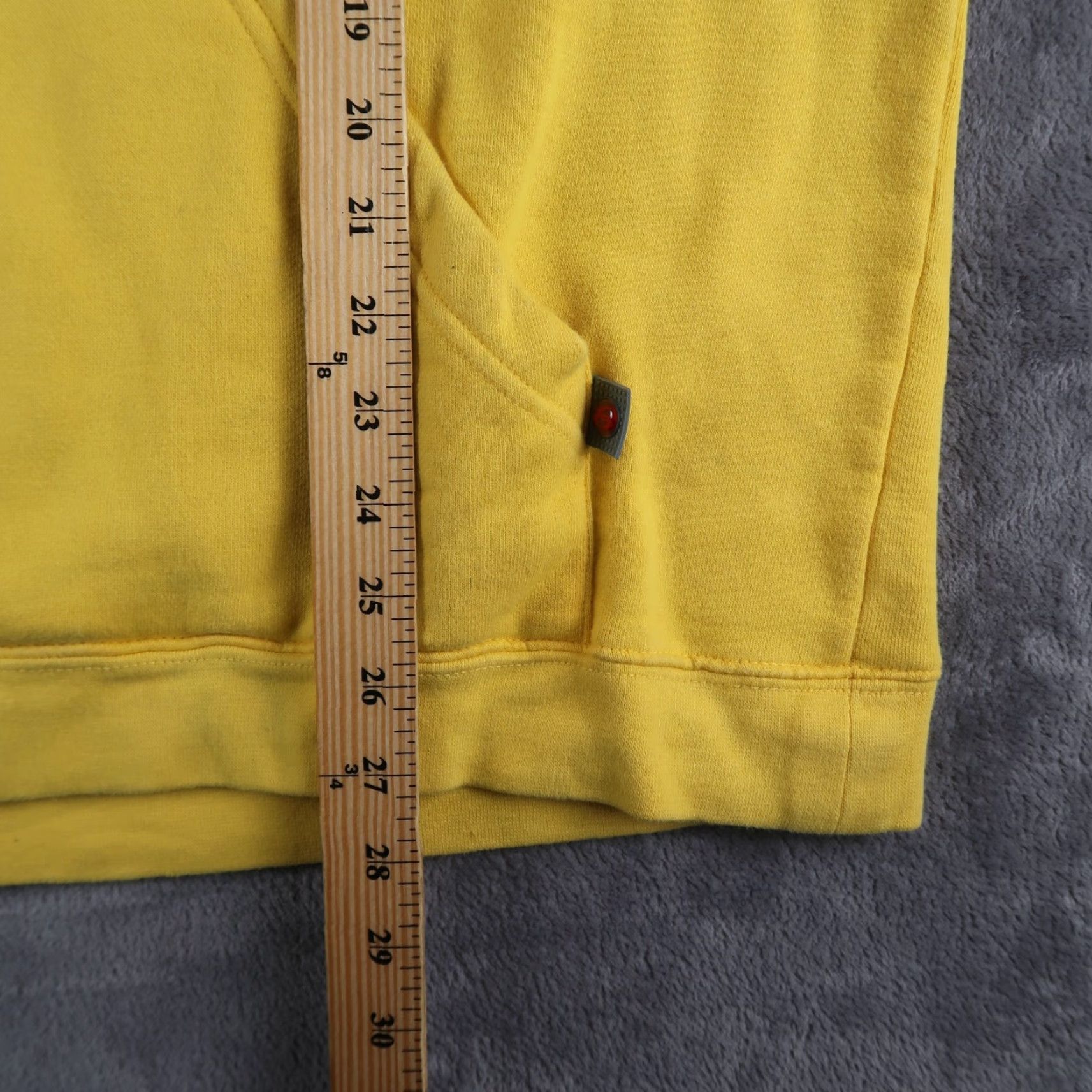 Anchor Blue VINTAGE Anchor Blue Hoodie Mens L Yellow 90s Pullover Hooded Sweatshirt Size US L / EU 52-54 / 3 - 7 Thumbnail