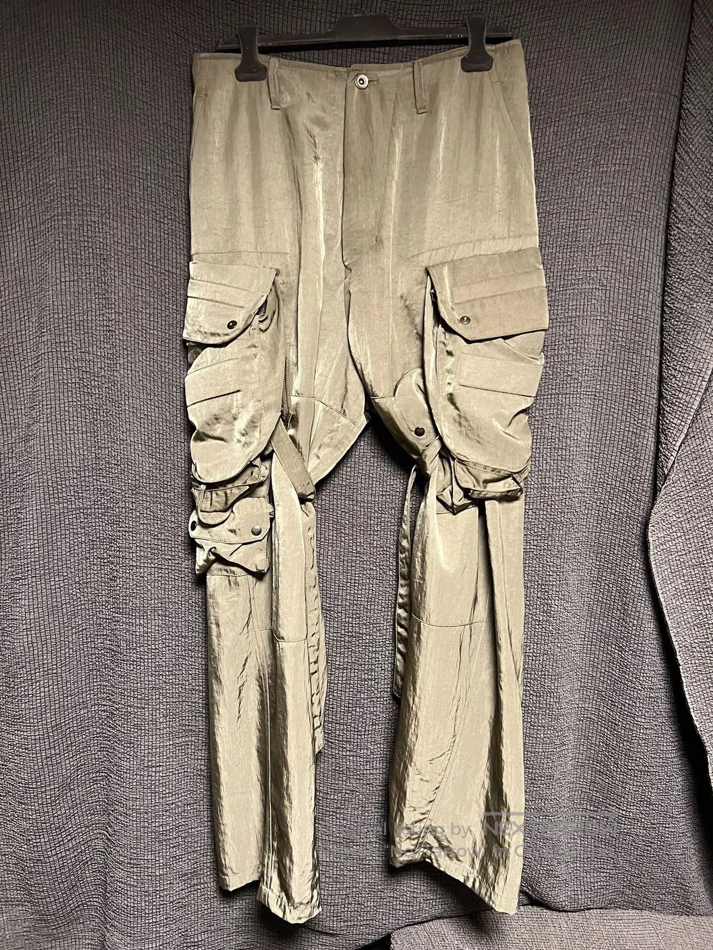 Julius Julius_7 Military Green Shell Pants. Size US 32 / EU 48 - 1 Thumbnail