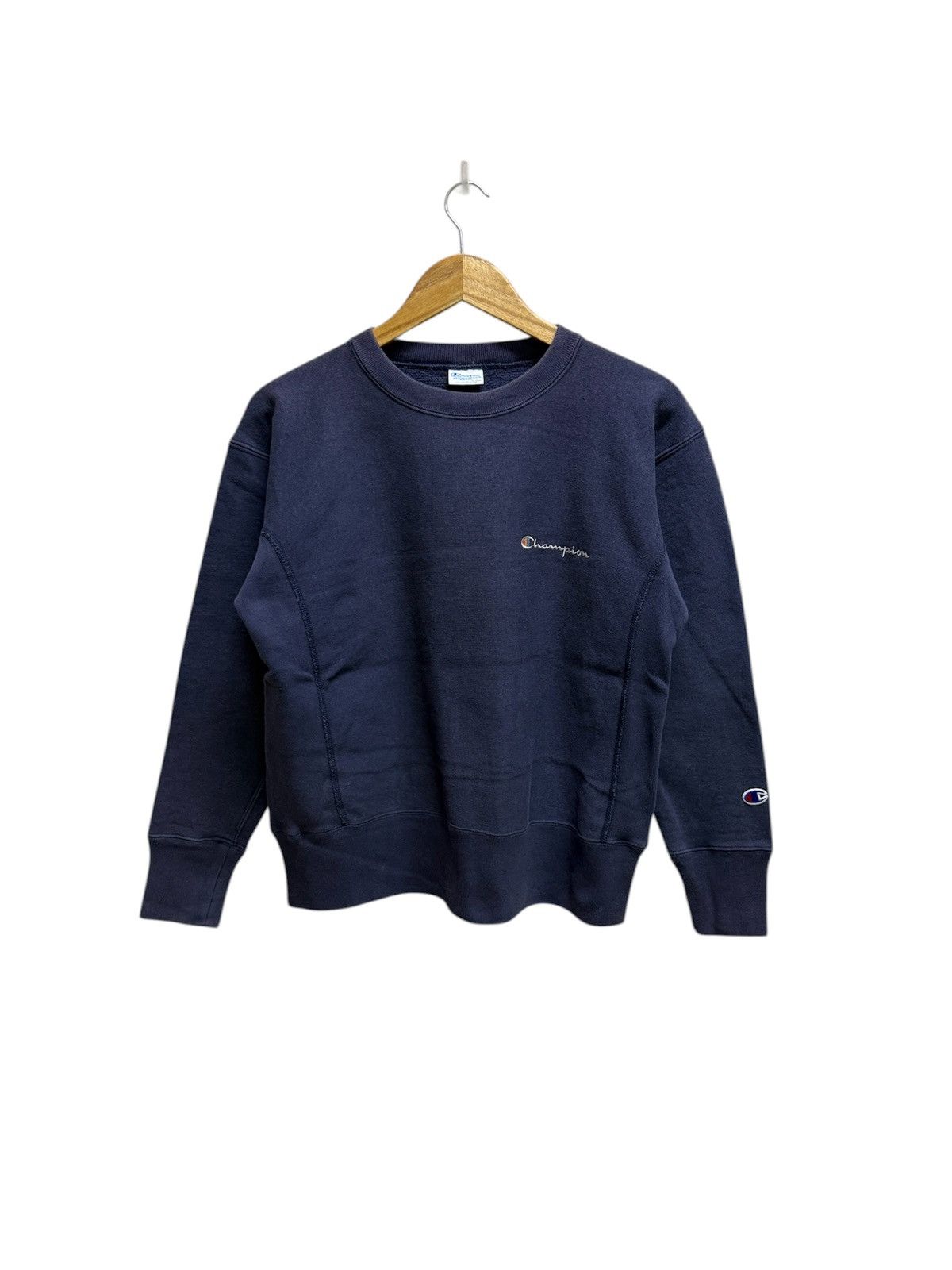 Champion Champion Reverse Weave Warmup Cropped Sweatshirt Size US S / EU 44-46 / 1 - 1 Thumbnail