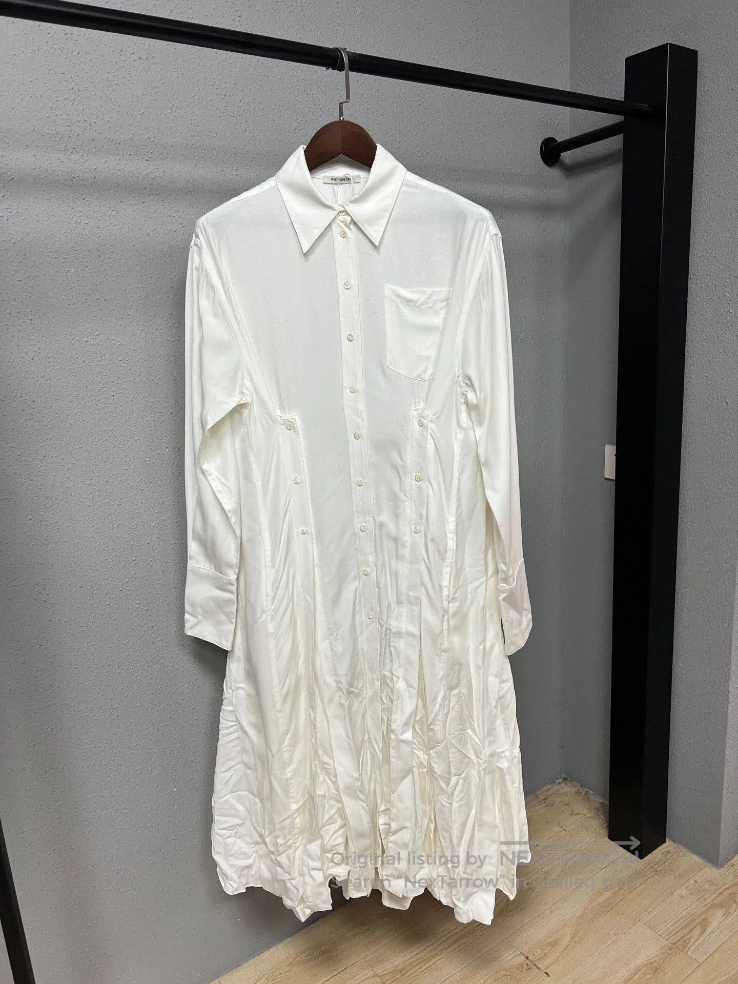 Peter Pilotto PETER PILOTTO Pleated Shirtdress| Size XS / US 0-2 / IT 36-38 - 1 Thumbnail