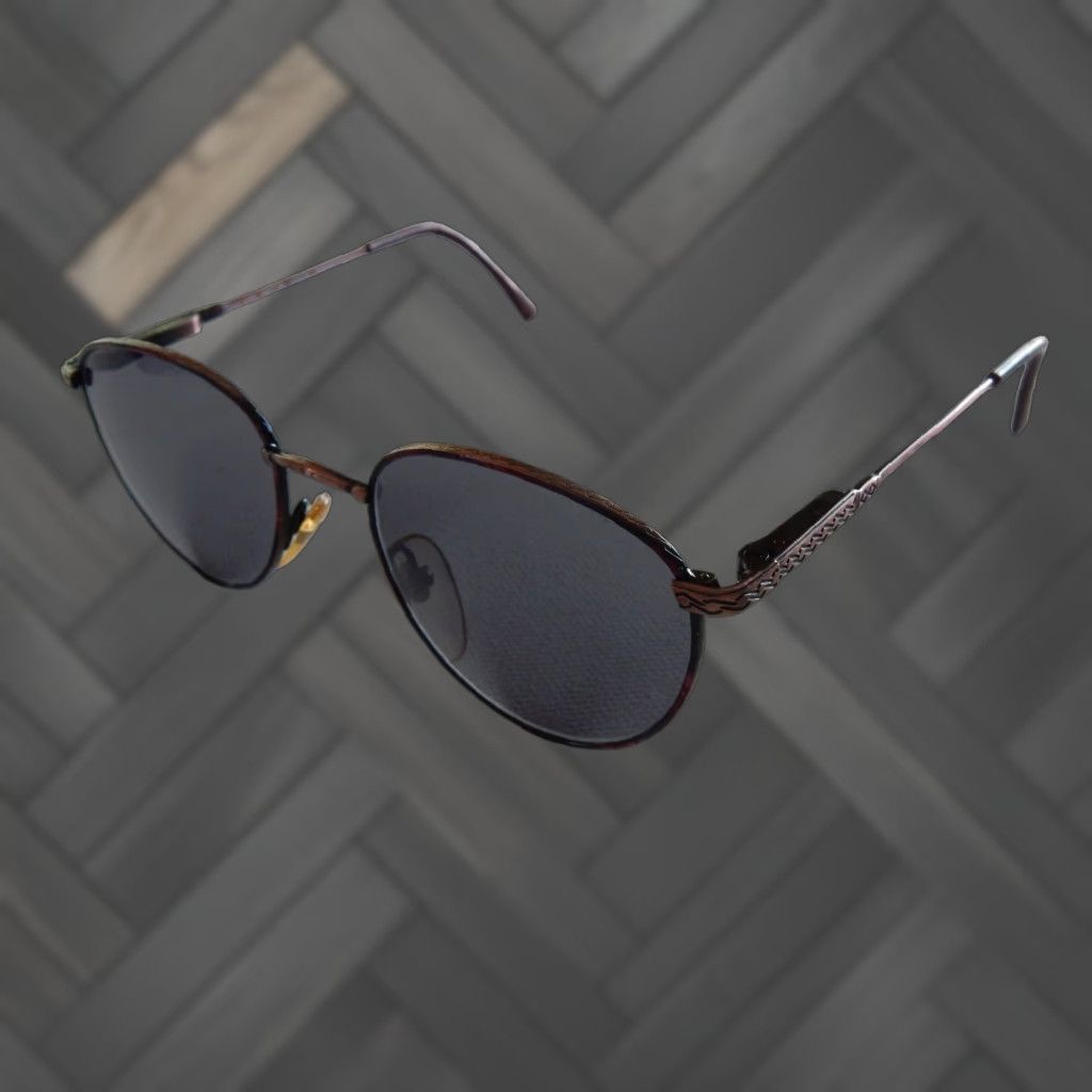 Evan Picone VINTAGE Evan Picone Sunglasses Unisex Adults Bronze-Pink-Purple 49x18 135mm Retro 80s Size ONE SIZE - 1 Thumbnail